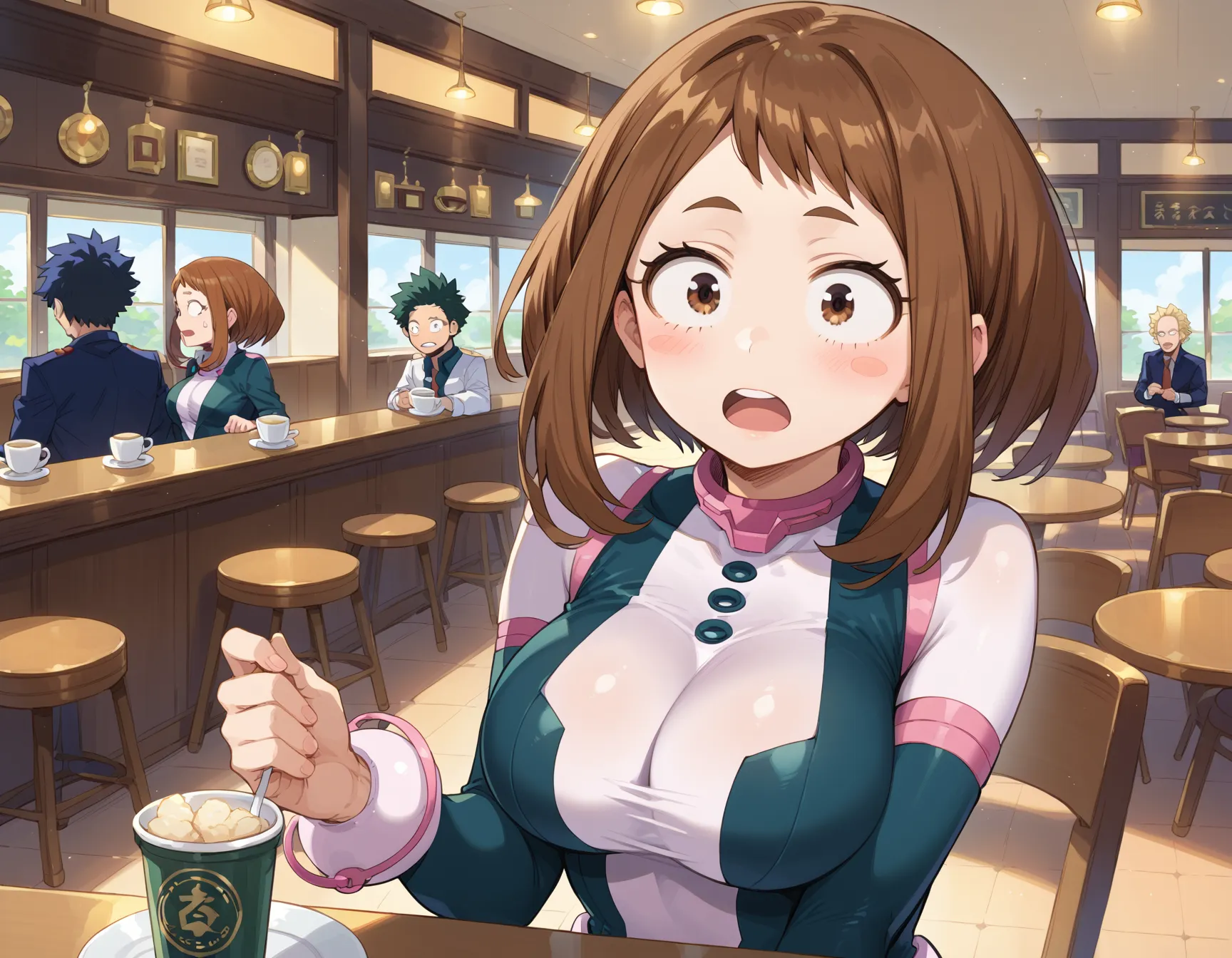 ヒロアカに登場するお茶子ちゃんのエロいAI画像400枚！の28枚目の画像です。