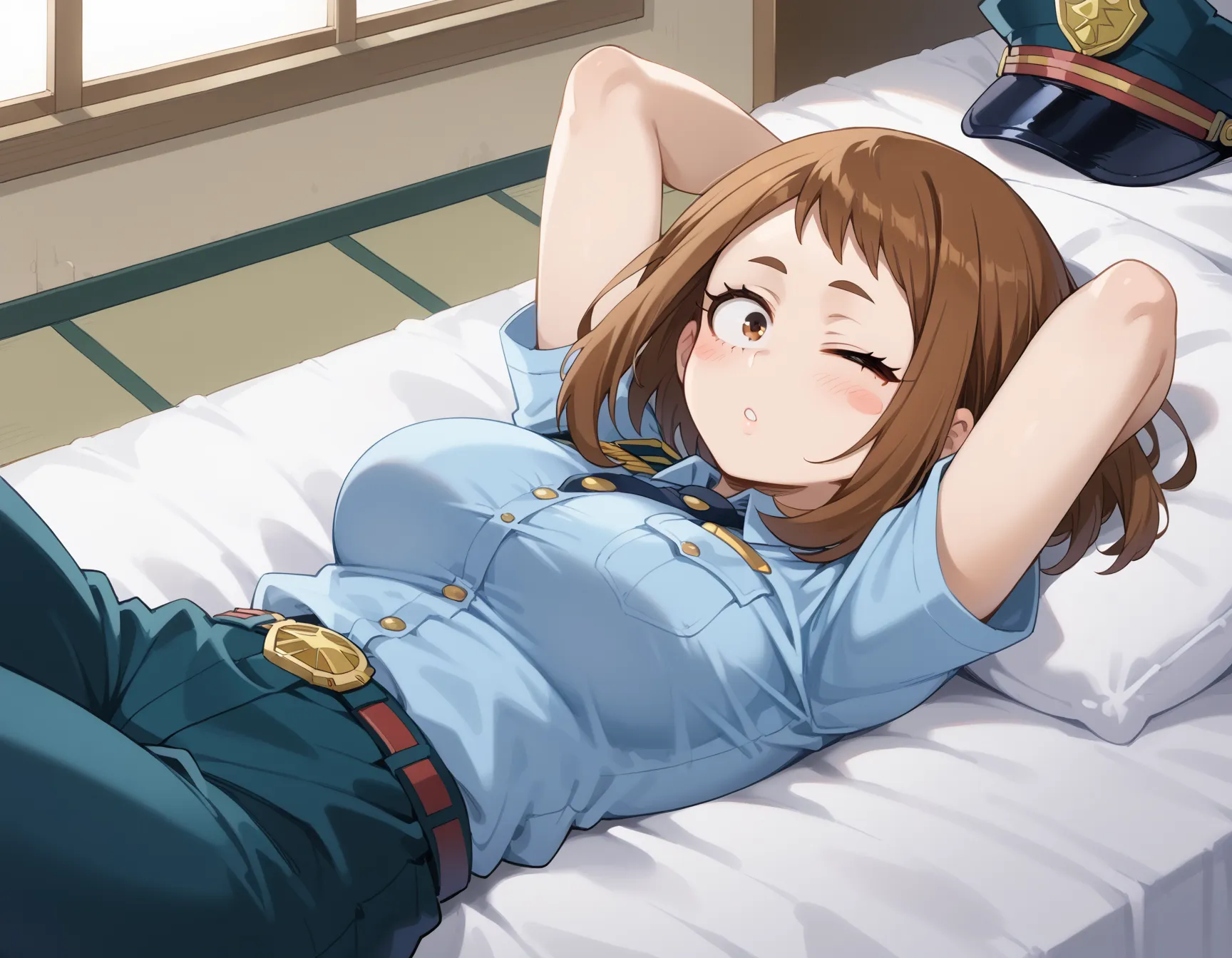 ヒロアカに登場するお茶子ちゃんのエロいAI画像400枚！の35枚目の画像です。