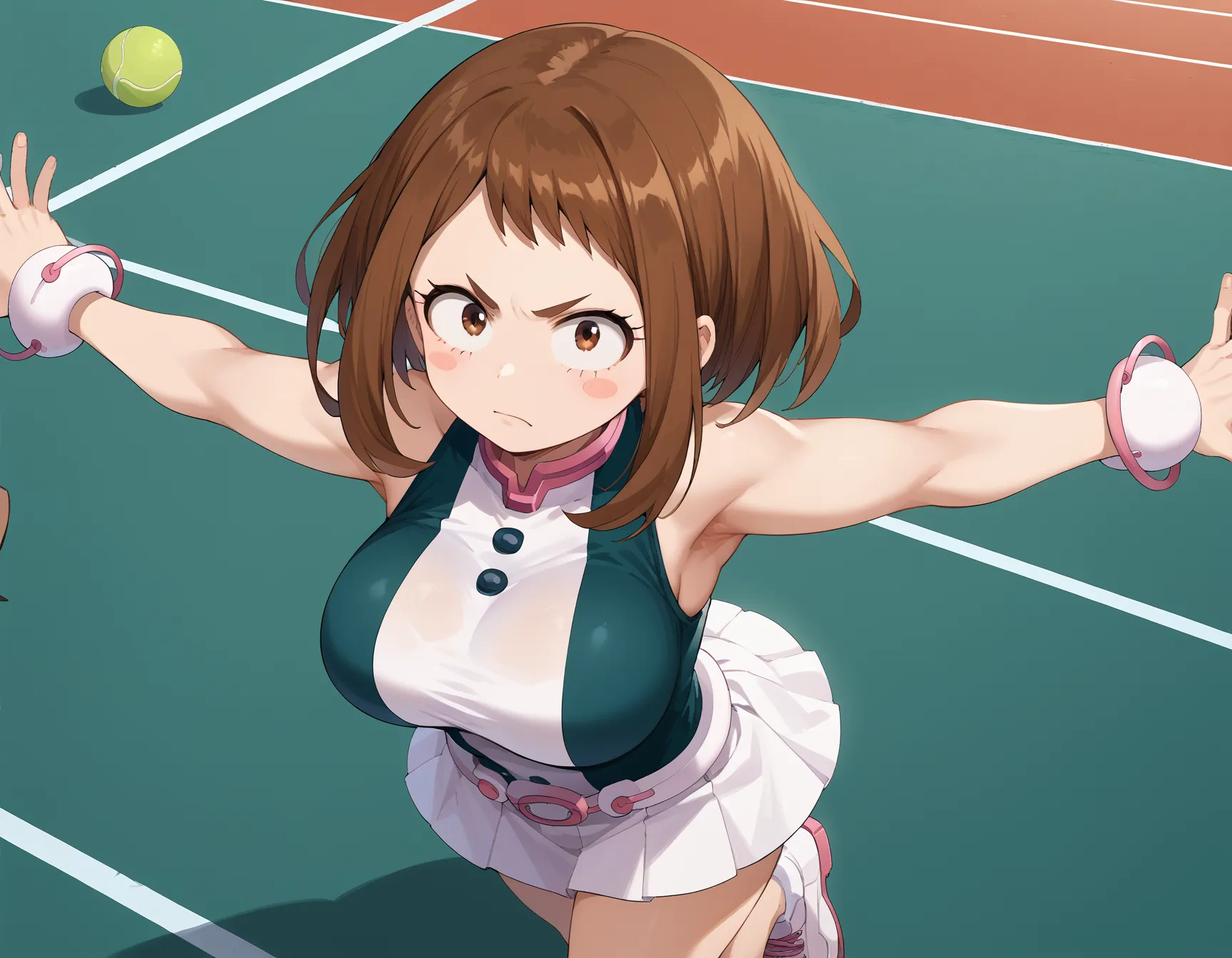 ヒロアカに登場するお茶子ちゃんのエロいAI画像400枚！(4ページ目)の17枚目の画像です。