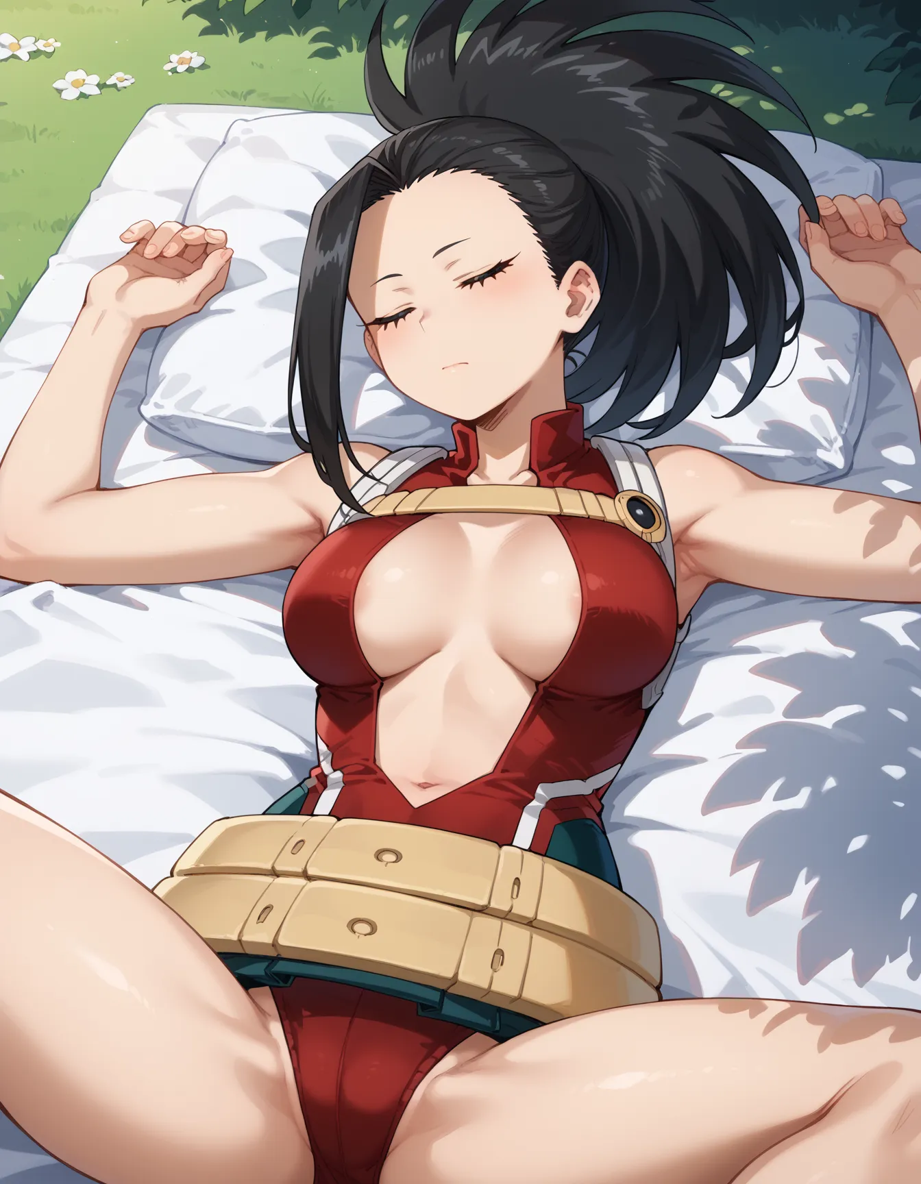 ヒロアカに登場する百ちゃんのエロいAI画像458枚！(6ページ目)の36枚目の画像です。