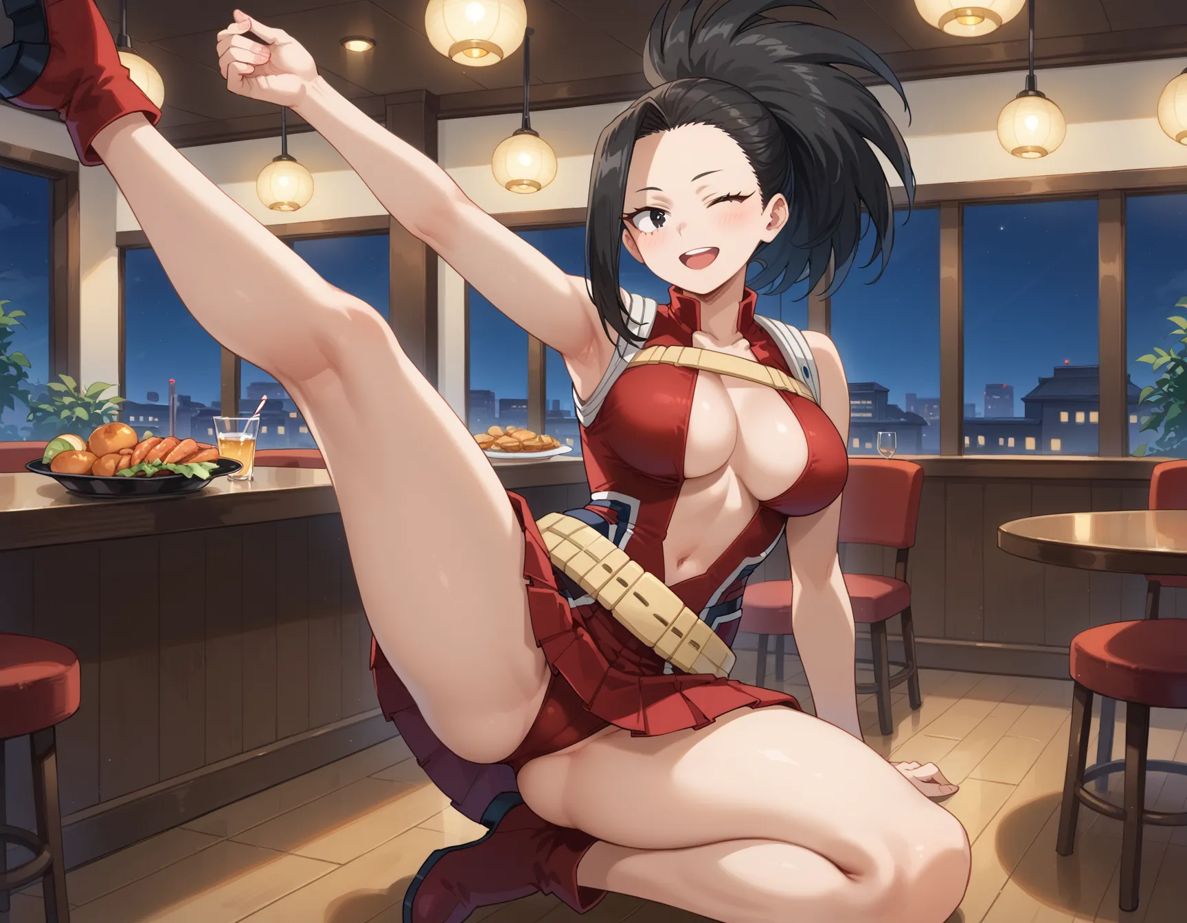 ヒロアカに登場する百ちゃんのエロいAI画像458枚！(8ページ目)の12枚目の画像です。