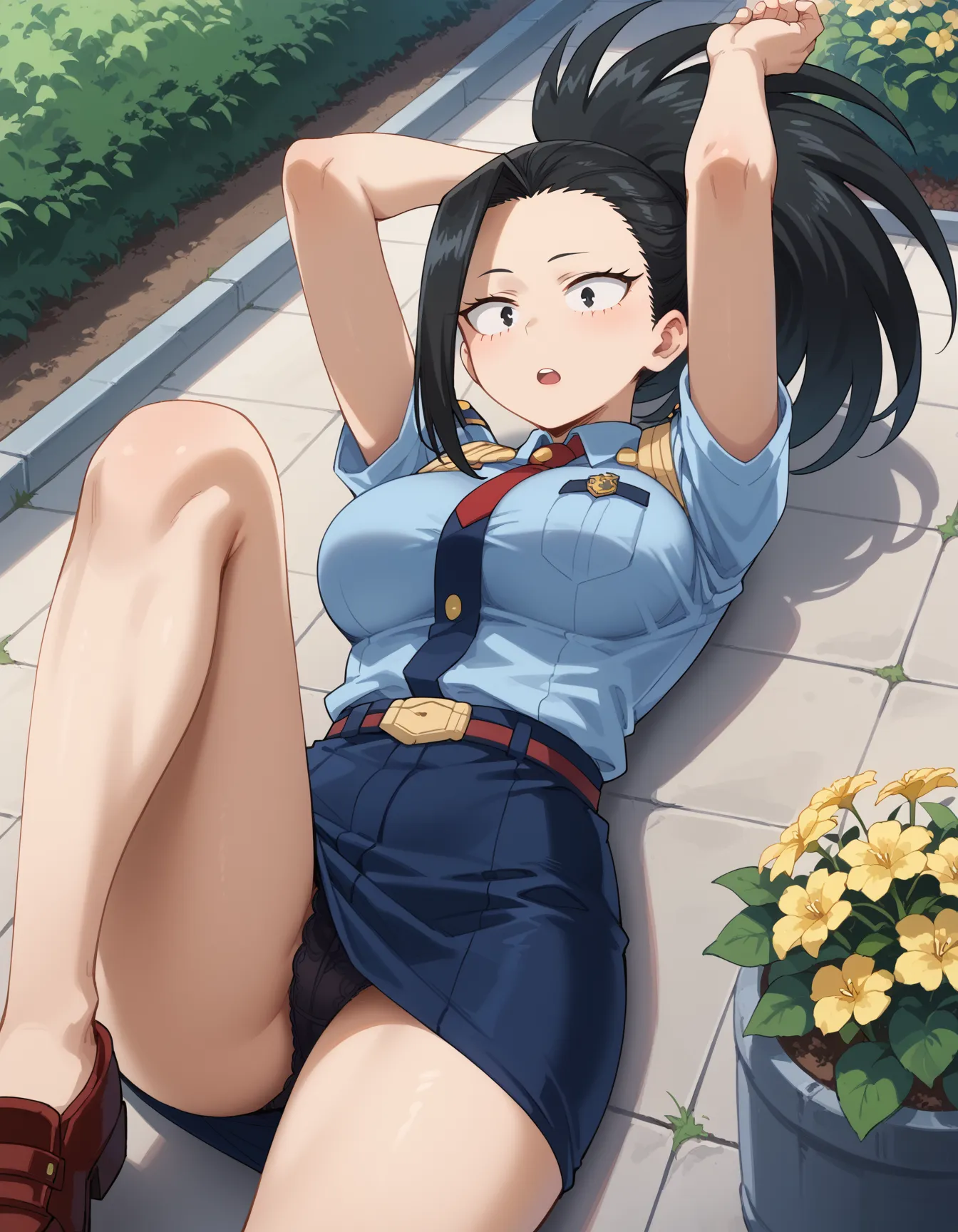 ヒロアカに登場する百ちゃんのエロいAI画像458枚！(8ページ目)の20枚目の画像です。