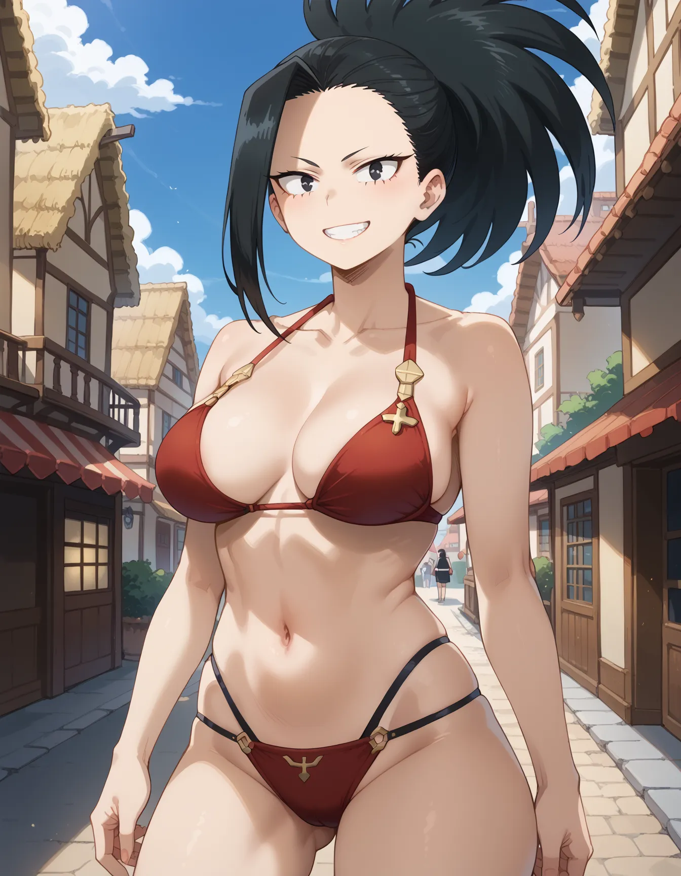 ヒロアカに登場する百ちゃんのエロいAI画像458枚！(8ページ目)の27枚目の画像です。