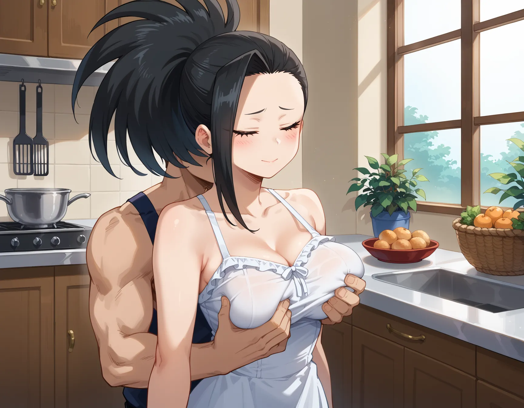 ヒロアカに登場する百ちゃんのエロいAI画像458枚！(9ページ目)の12枚目の画像です。
