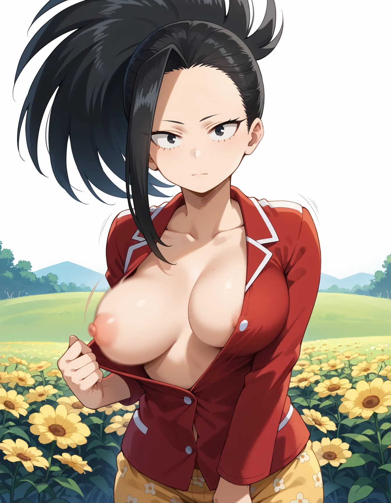 ヒロアカに登場する百ちゃんのエロいAI画像458枚！(2ページ目)の7枚目の画像です。