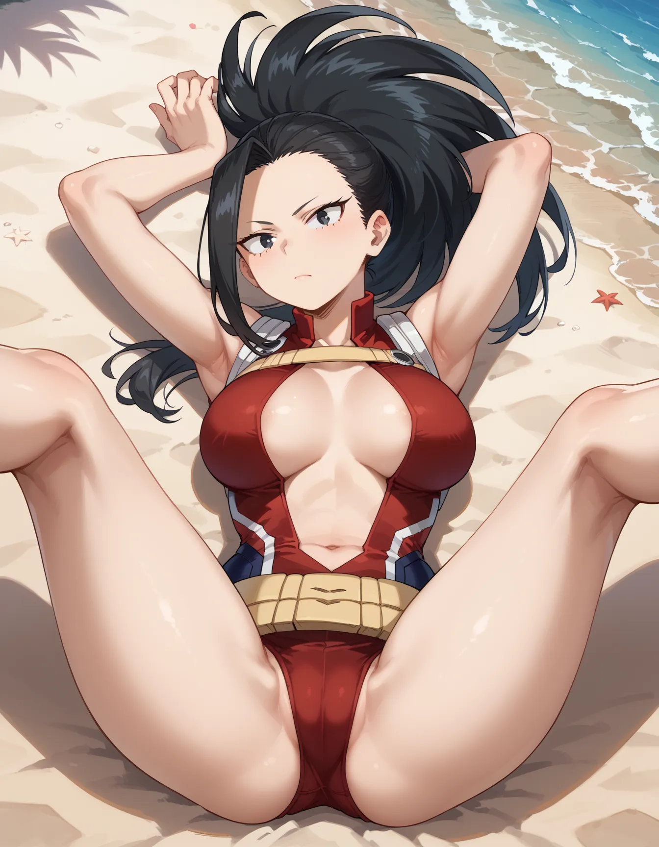 ヒロアカに登場する百ちゃんのエロいAI画像458枚！(9ページ目)の34枚目の画像です。