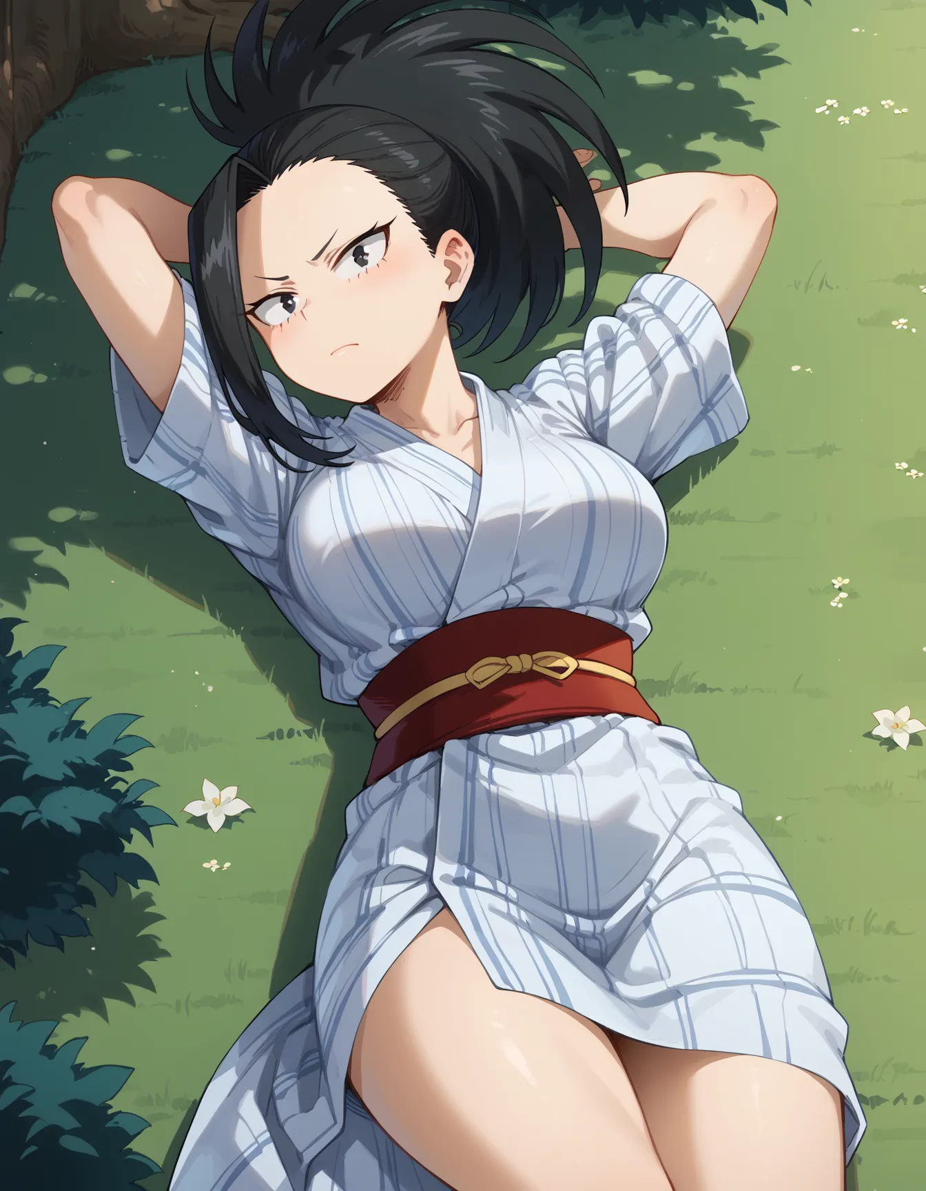 ヒロアカに登場する百ちゃんのエロいAI画像458枚！(10ページ目)の9枚目の画像です。