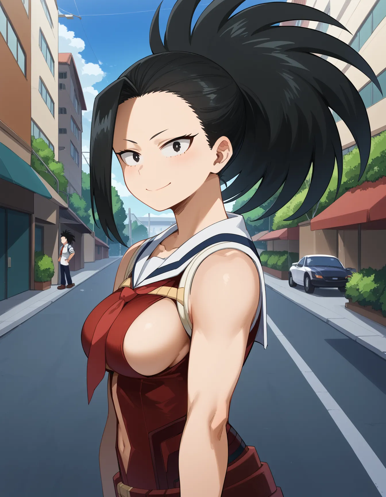 ヒロアカに登場する百ちゃんのエロいAI画像458枚！(11ページ目)の8枚目の画像です。