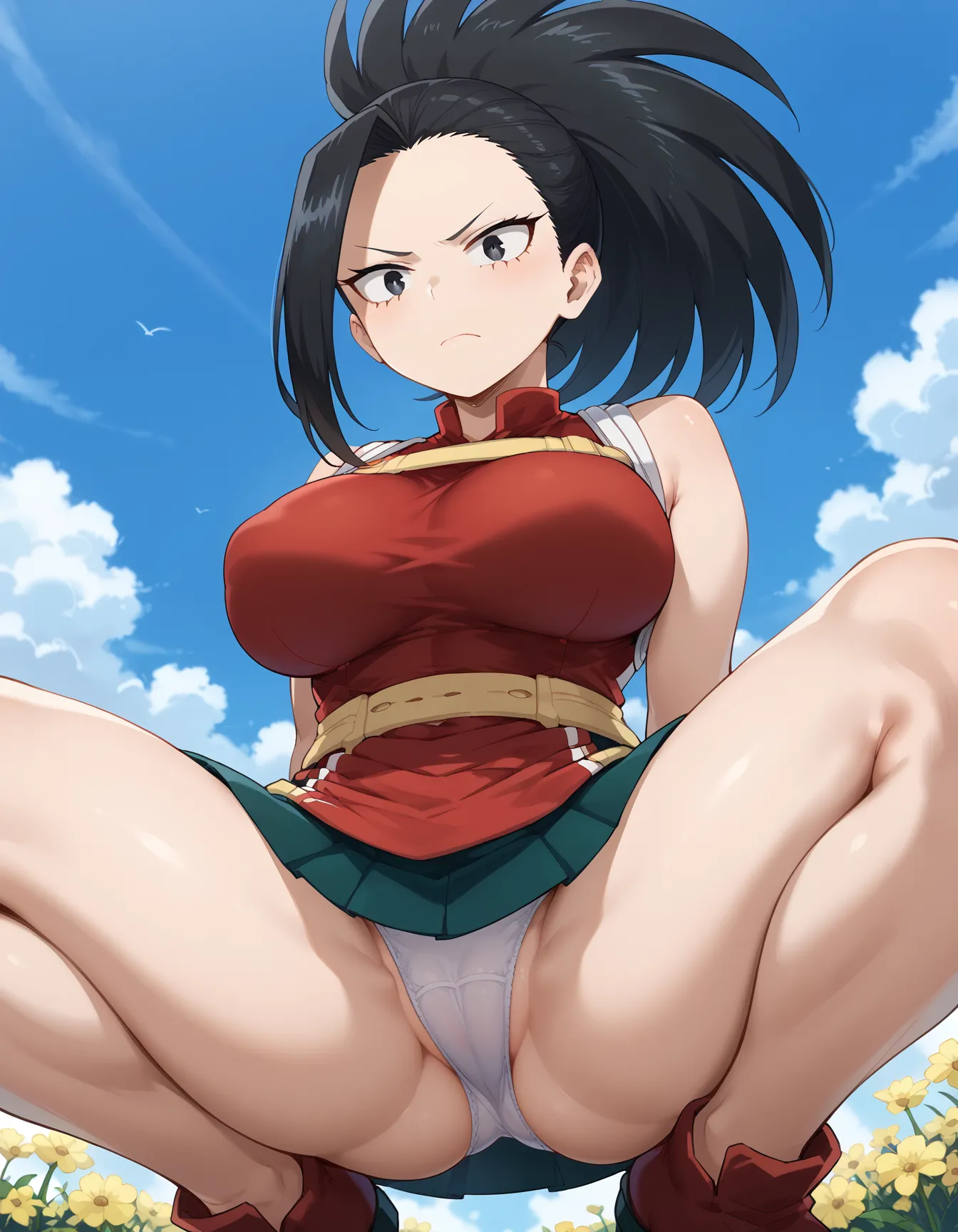 ヒロアカに登場する百ちゃんのエロいAI画像458枚！(11ページ目)の26枚目の画像です。