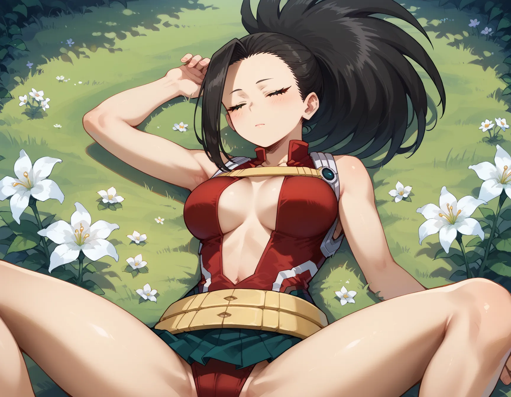 ヒロアカに登場する百ちゃんのエロいAI画像458枚！(12ページ目)の4枚目の画像です。