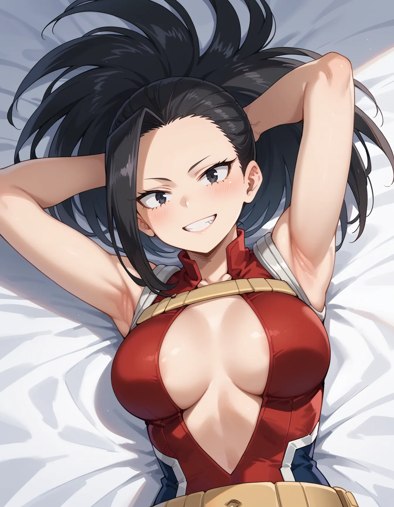 ヒロアカに登場する百ちゃんのエロいAI画像458枚！(12ページ目)の5枚目の画像です。