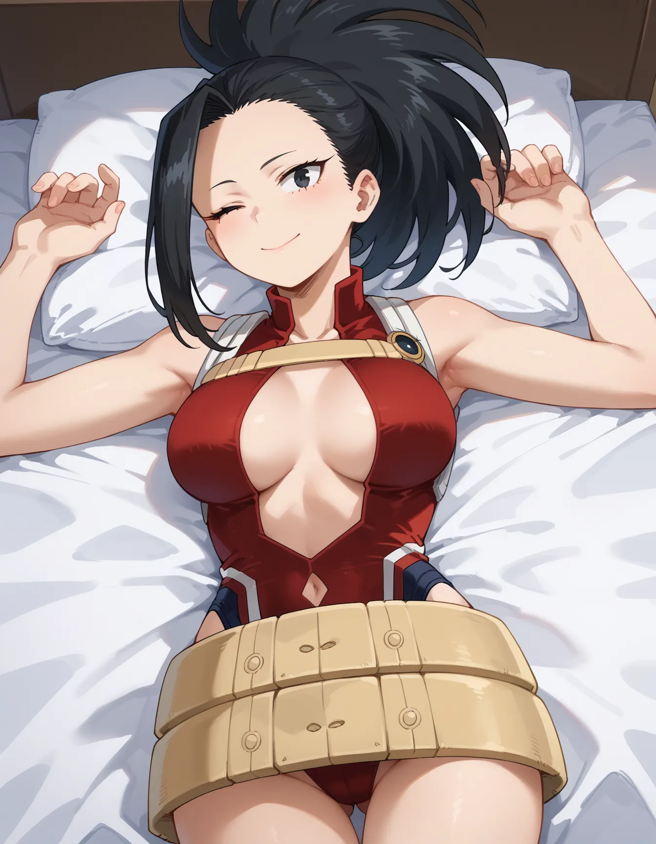 ヒロアカに登場する百ちゃんのエロいAI画像458枚！(3ページ目)の3枚目の画像です。