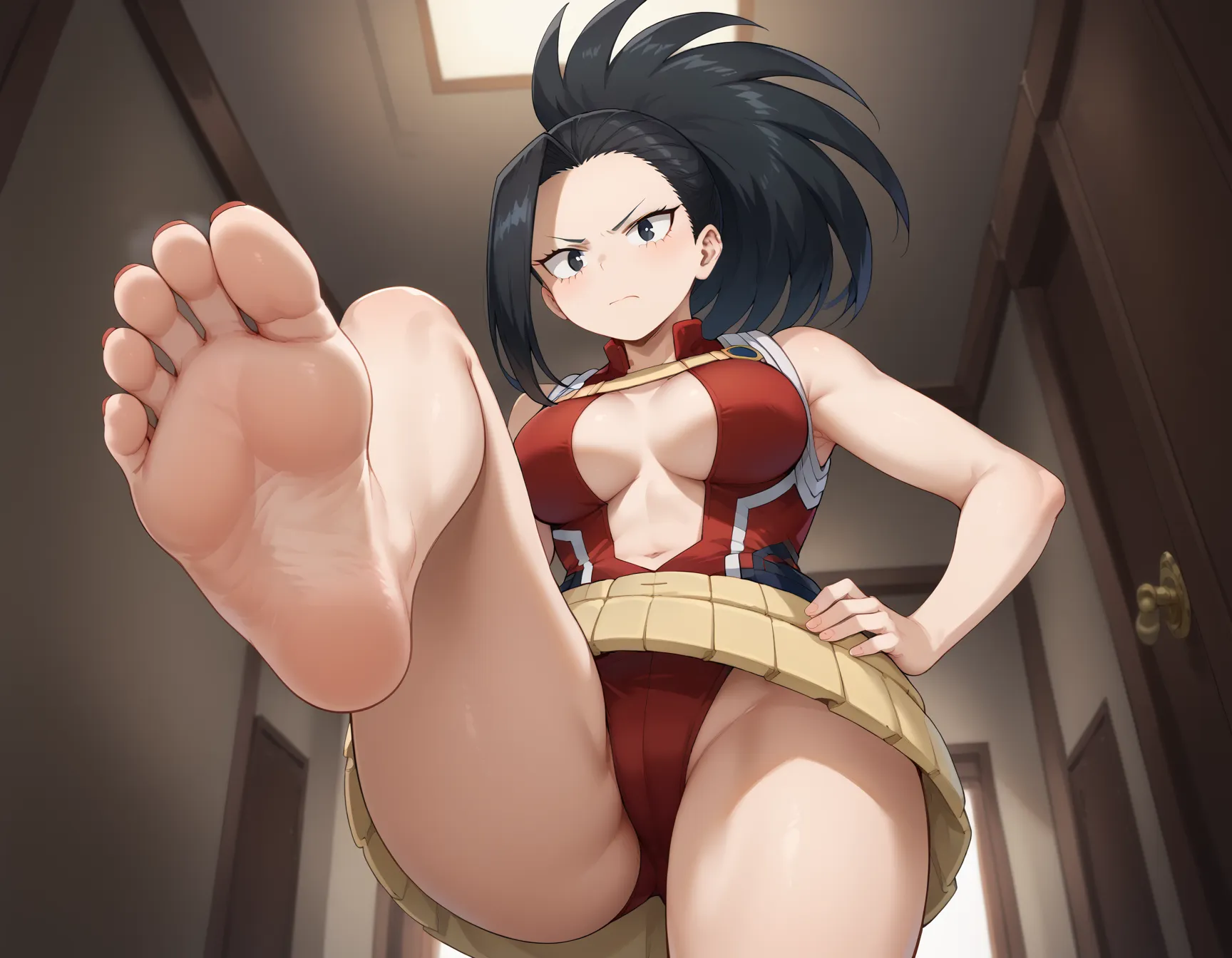 ヒロアカに登場する百ちゃんのエロいAI画像458枚！(3ページ目)の20枚目の画像です。