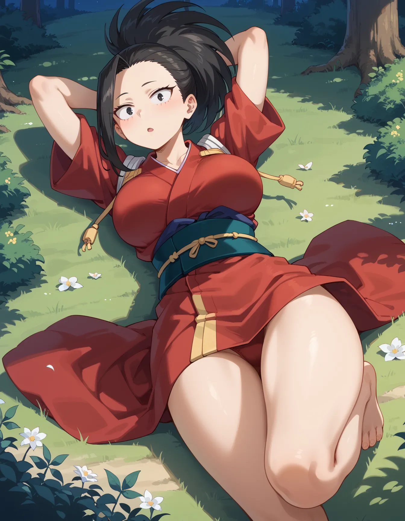 ヒロアカに登場する百ちゃんのエロいAI画像458枚！(4ページ目)の18枚目の画像です。
