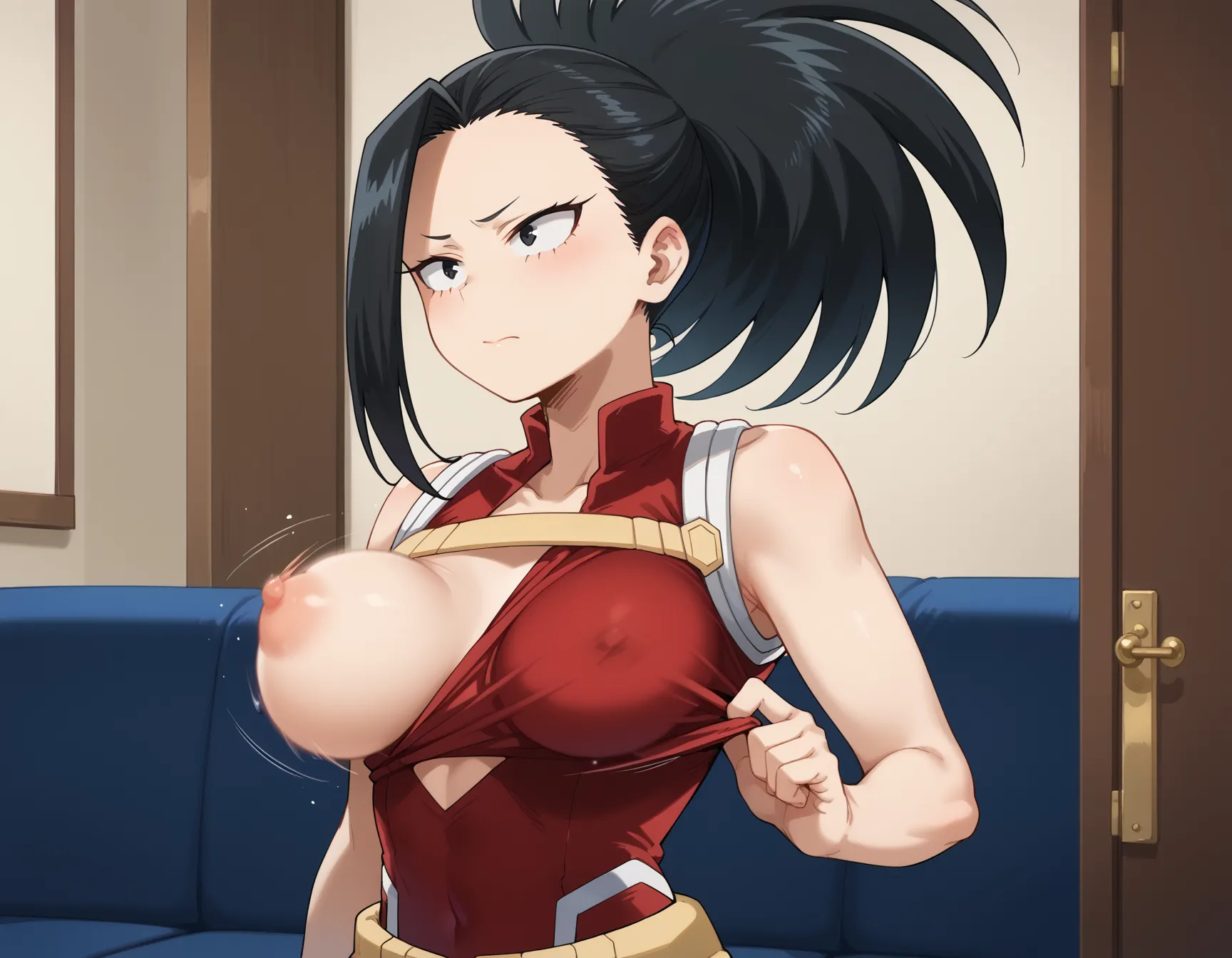 ヒロアカに登場する百ちゃんのエロいAI画像458枚！(4ページ目)の40枚目の画像です。