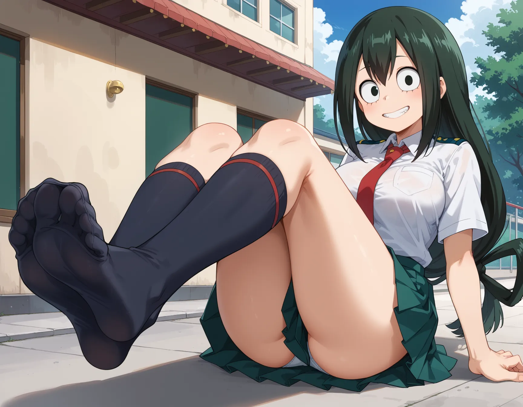 ヒロアカに登場する梅雨ちゃんのエロいAI画像400枚！(7ページ目)の17枚目の画像です。