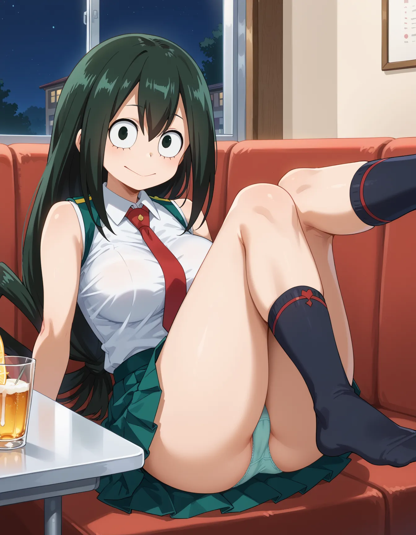 ヒロアカに登場する梅雨ちゃんのエロいAI画像400枚！(8ページ目)の28枚目の画像です。
