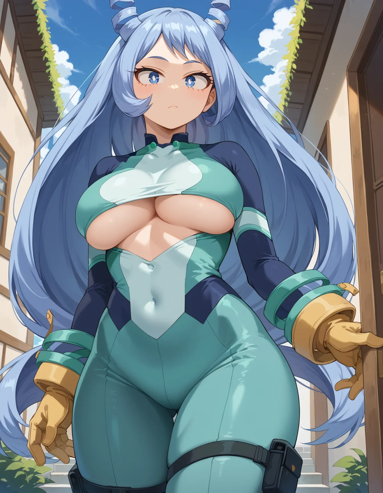 ヒロアカに登場する不思議系美少女ネジレチャンのエロいAI画像448枚！(8ページ目)の28枚目の画像です。