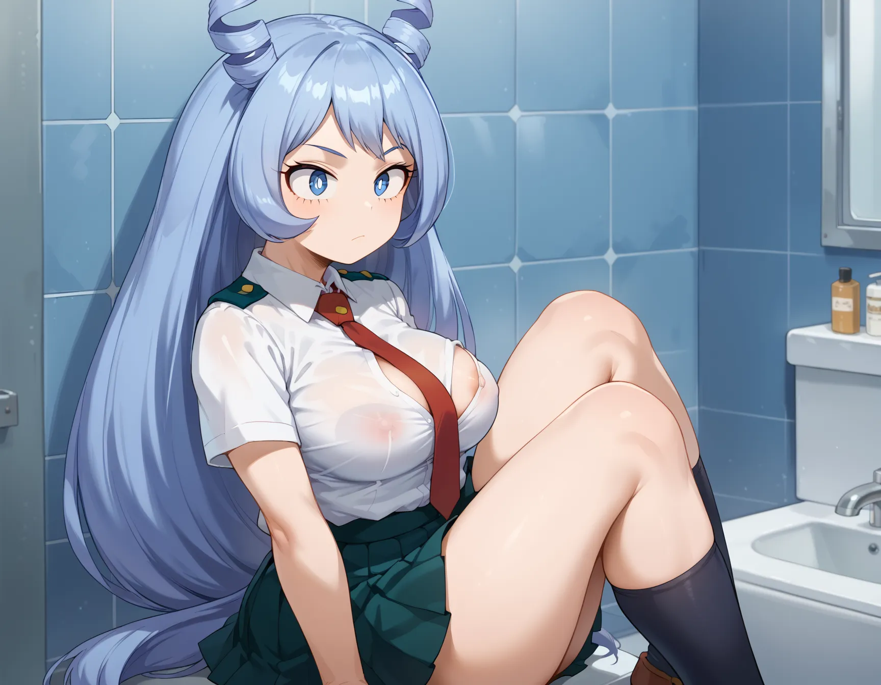 ヒロアカに登場する不思議系美少女ネジレチャンのエロいAI画像448枚！(4ページ目)の6枚目の画像です。