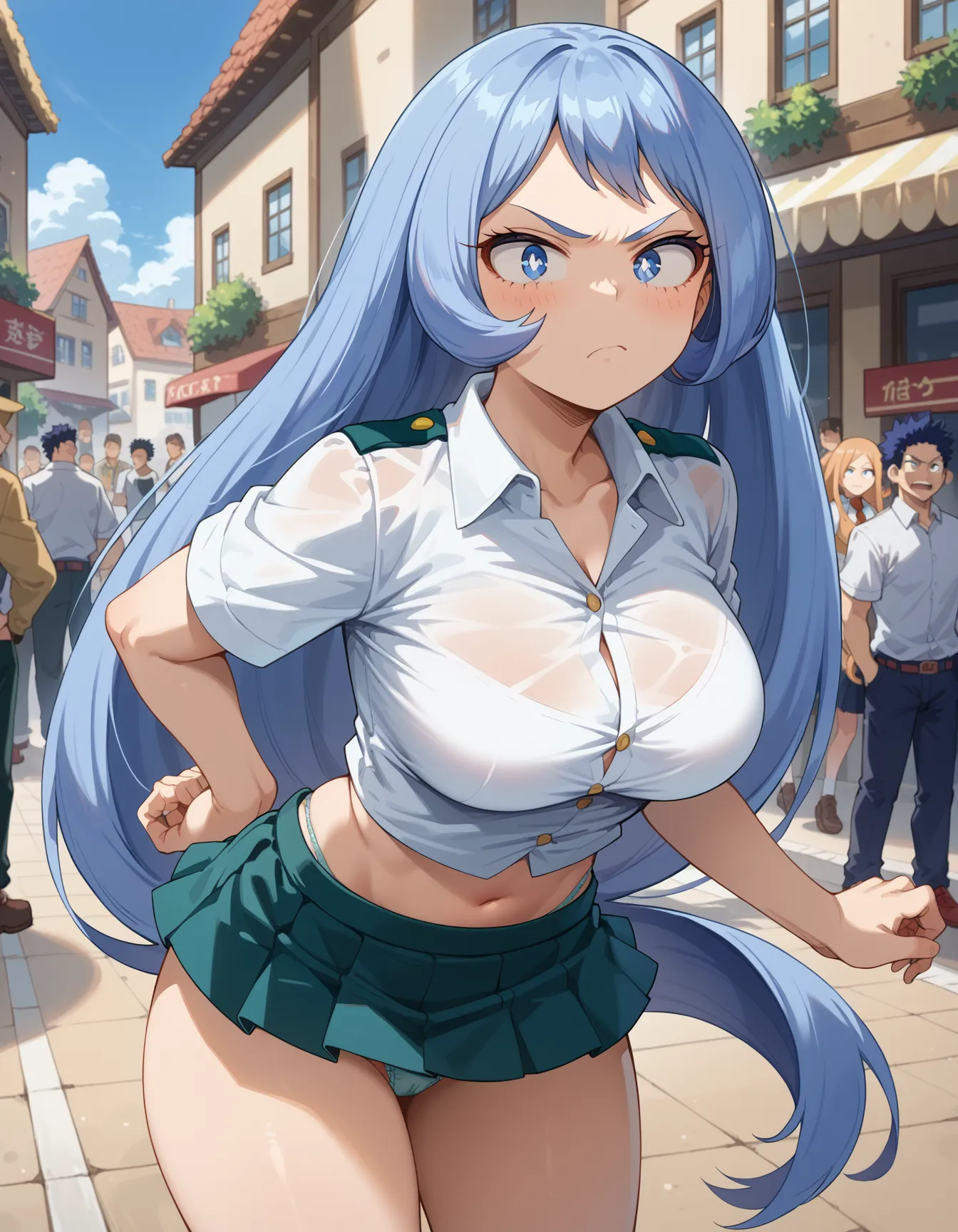 ヒロアカに登場する不思議系美少女ネジレチャンのエロいAI画像448枚！(6ページ目)の12枚目の画像です。
