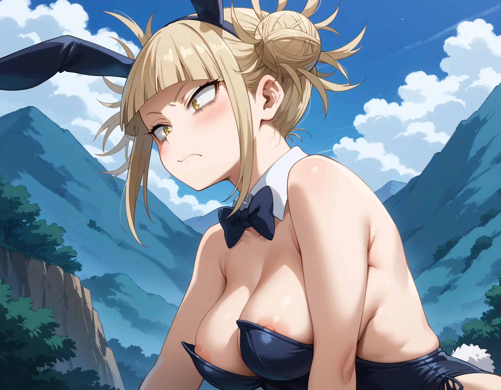 ヒロアカに登場する病みカワ系美少女なトガちゃんのエロいAI画像420枚！(6ページ目)の36枚目の画像です。