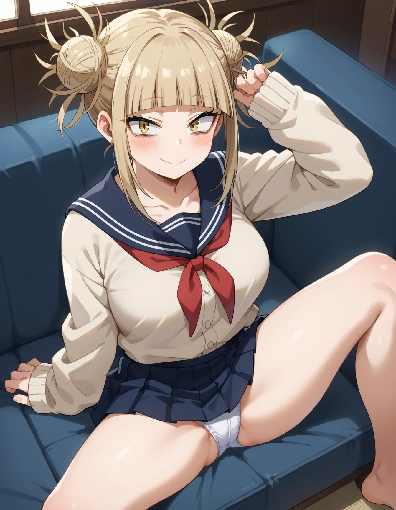 ヒロアカに登場する病みカワ系美少女なトガちゃんのエロいAI画像420枚！(7ページ目)の5枚目の画像です。