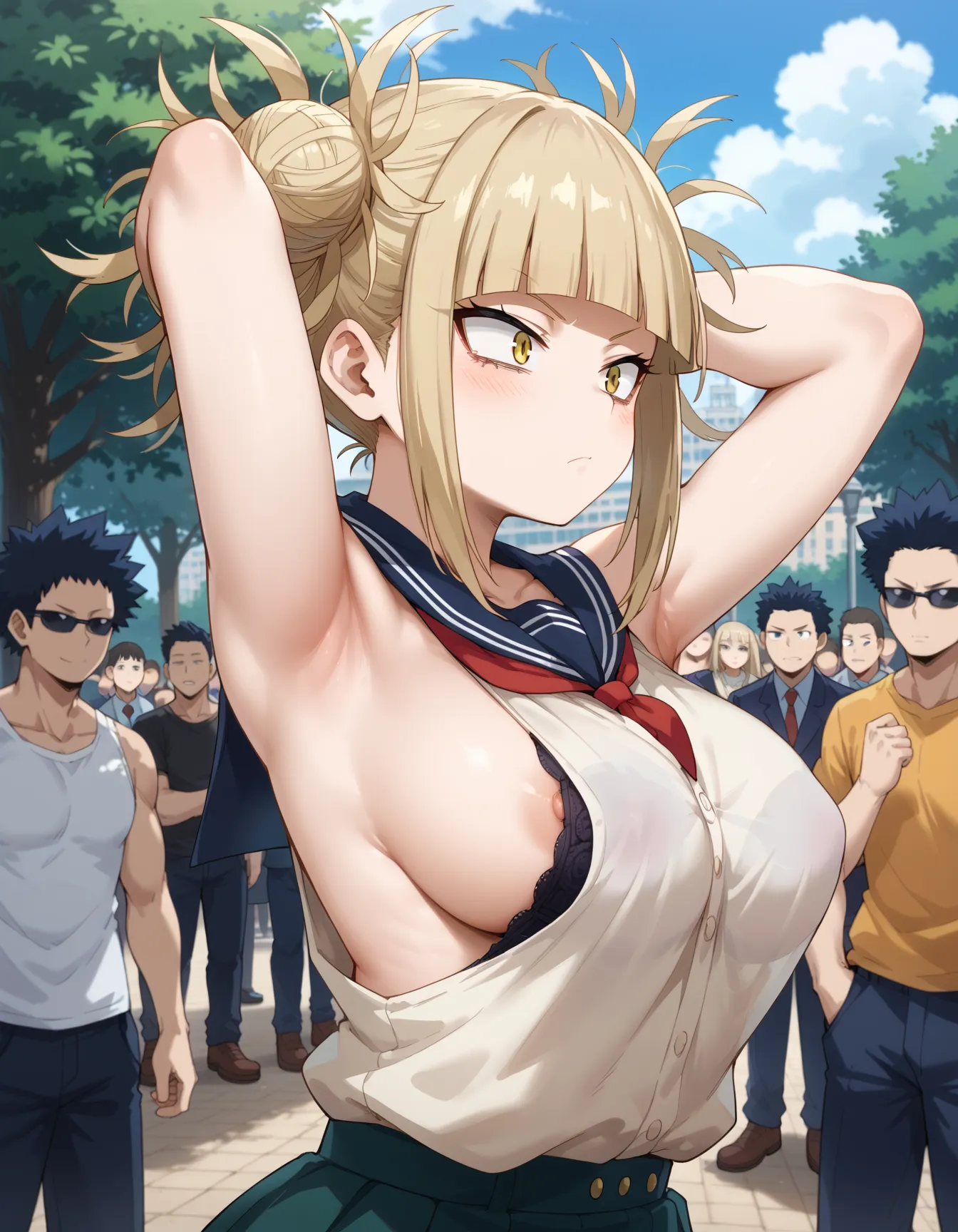 ヒロアカに登場する病みカワ系美少女なトガちゃんのエロいAI画像420枚！(8ページ目)の2枚目の画像です。