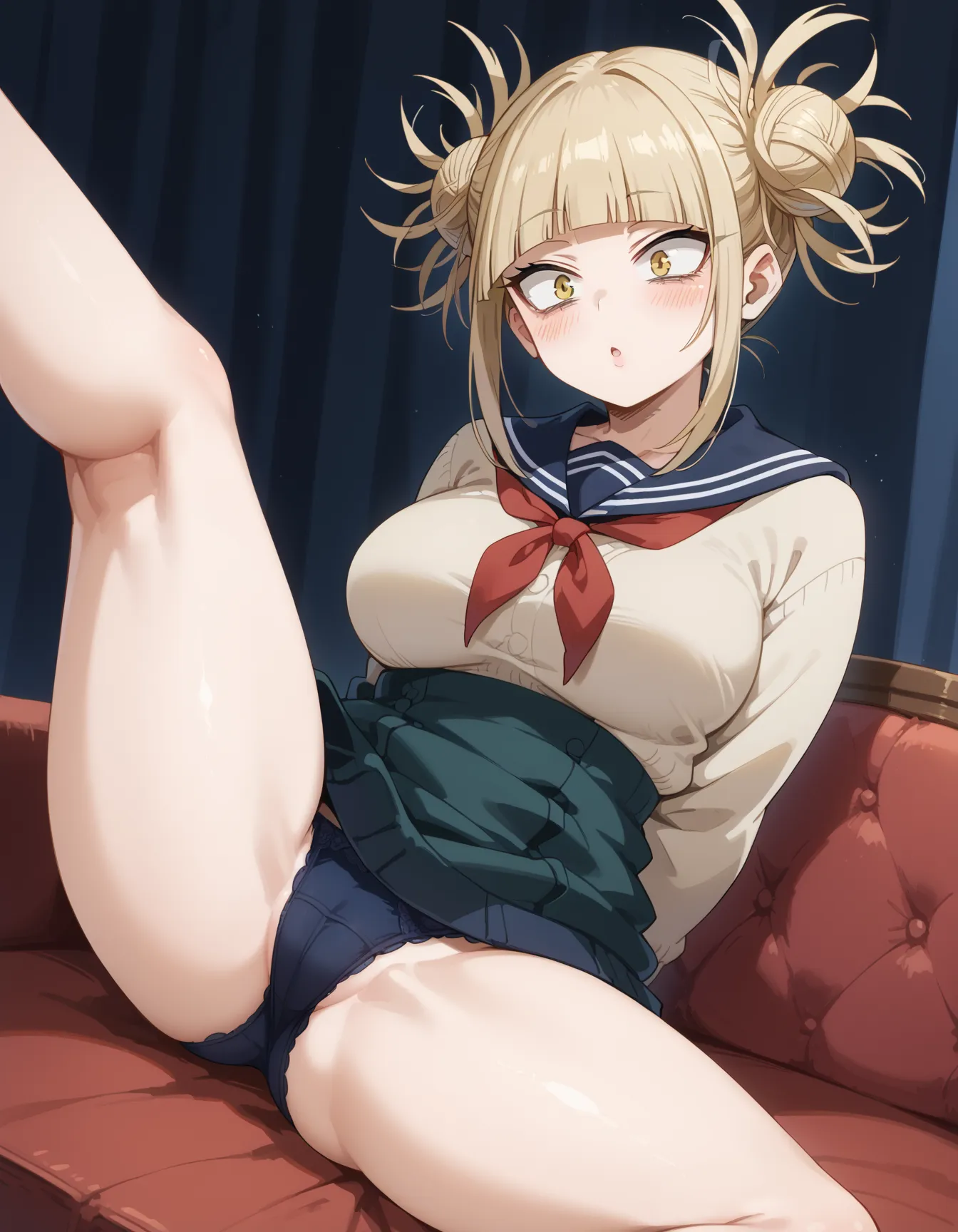 ヒロアカに登場する病みカワ系美少女なトガちゃんのエロいAI画像420枚！(8ページ目)の5枚目の画像です。