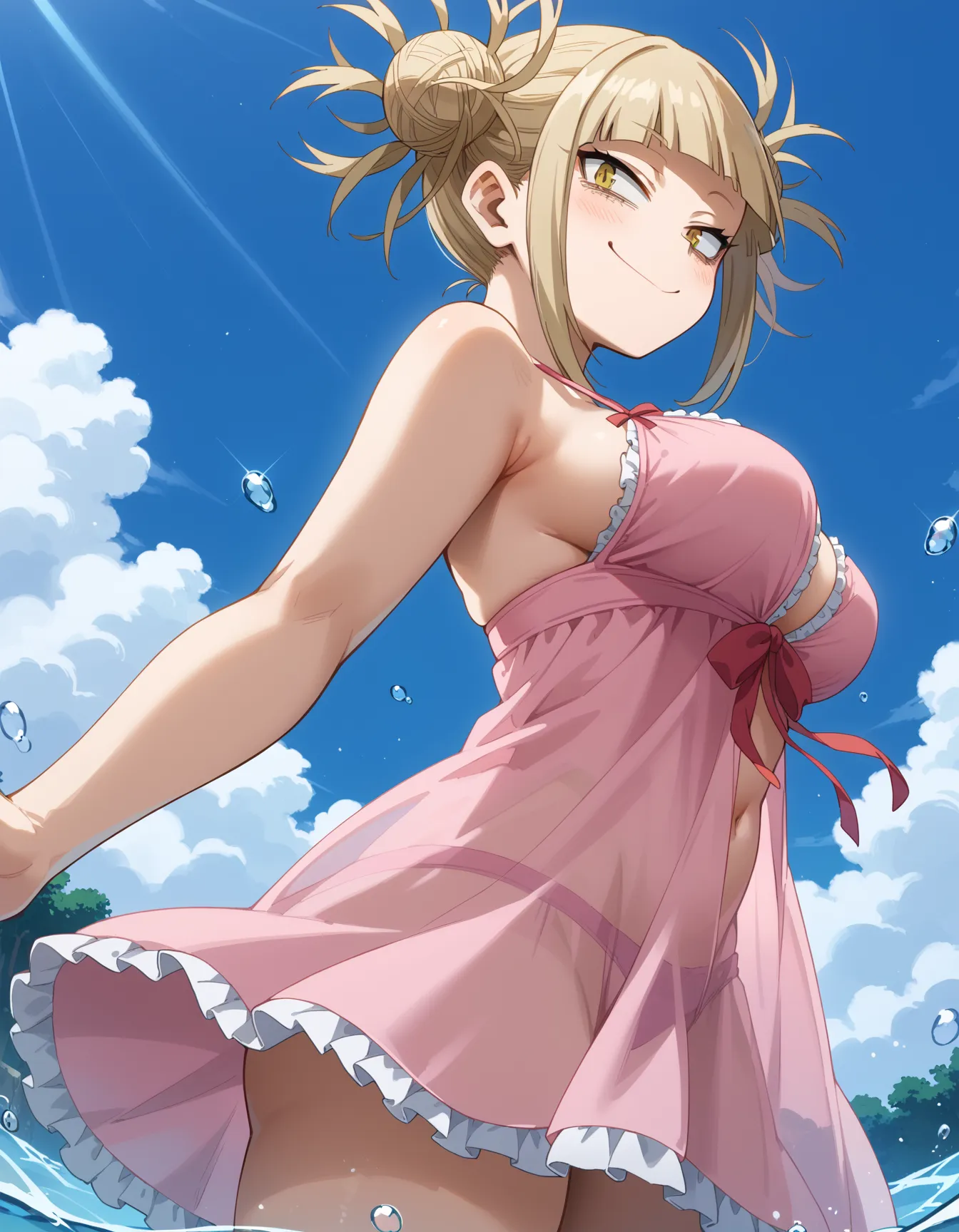 ヒロアカに登場する病みカワ系美少女なトガちゃんのエロいAI画像420枚！(8ページ目)の26枚目の画像です。