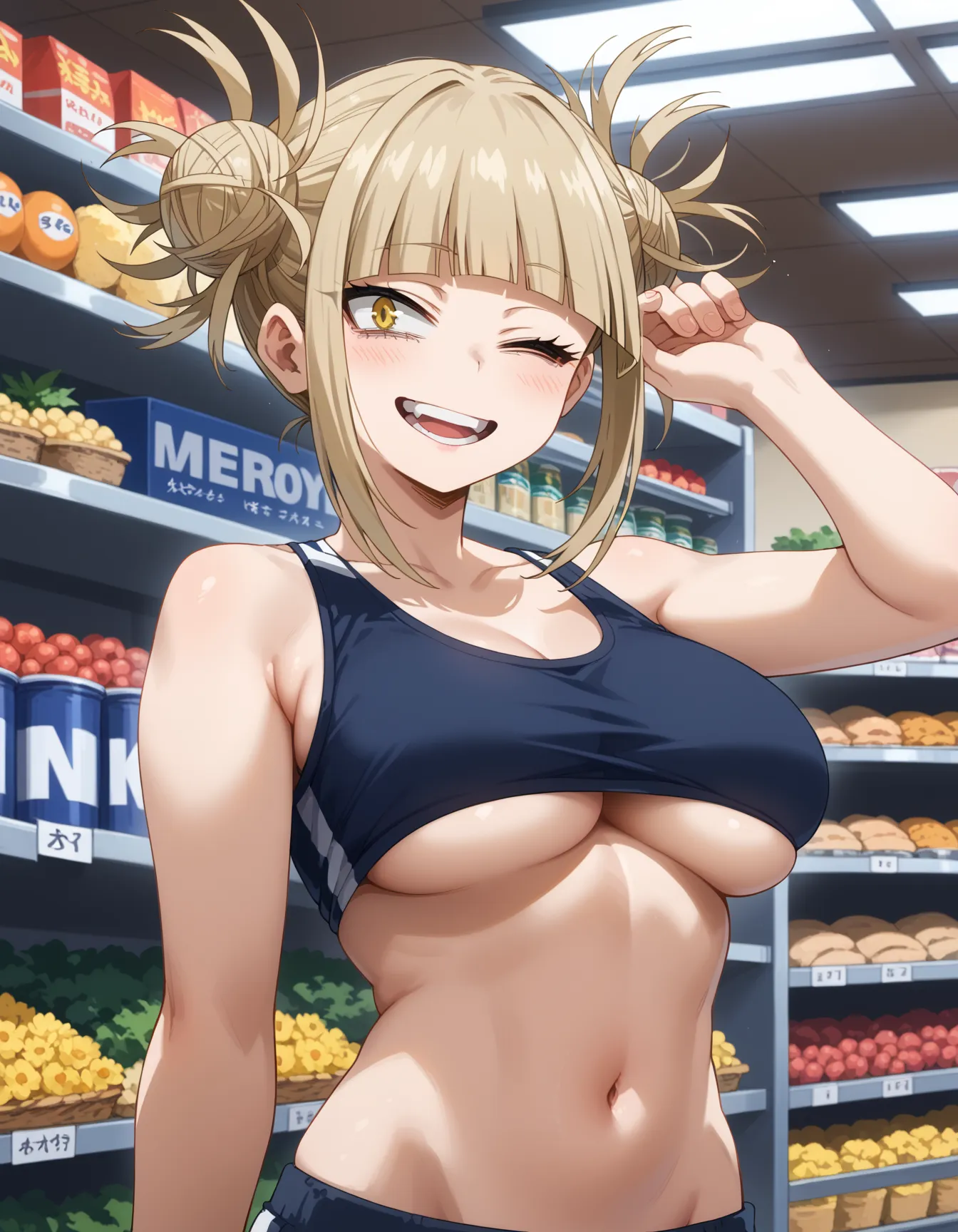 ヒロアカに登場する病みカワ系美少女なトガちゃんのエロいAI画像420枚！(9ページ目)の22枚目の画像です。