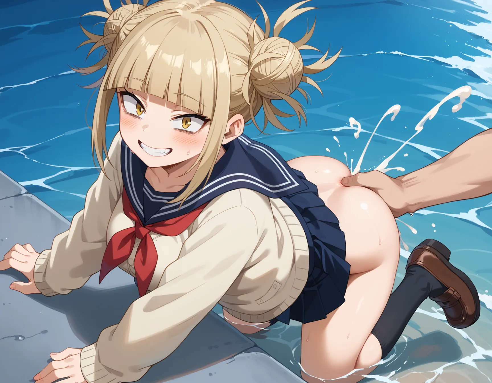 ヒロアカに登場する病みカワ系美少女なトガちゃんのエロいAI画像420枚！(9ページ目)の23枚目の画像です。