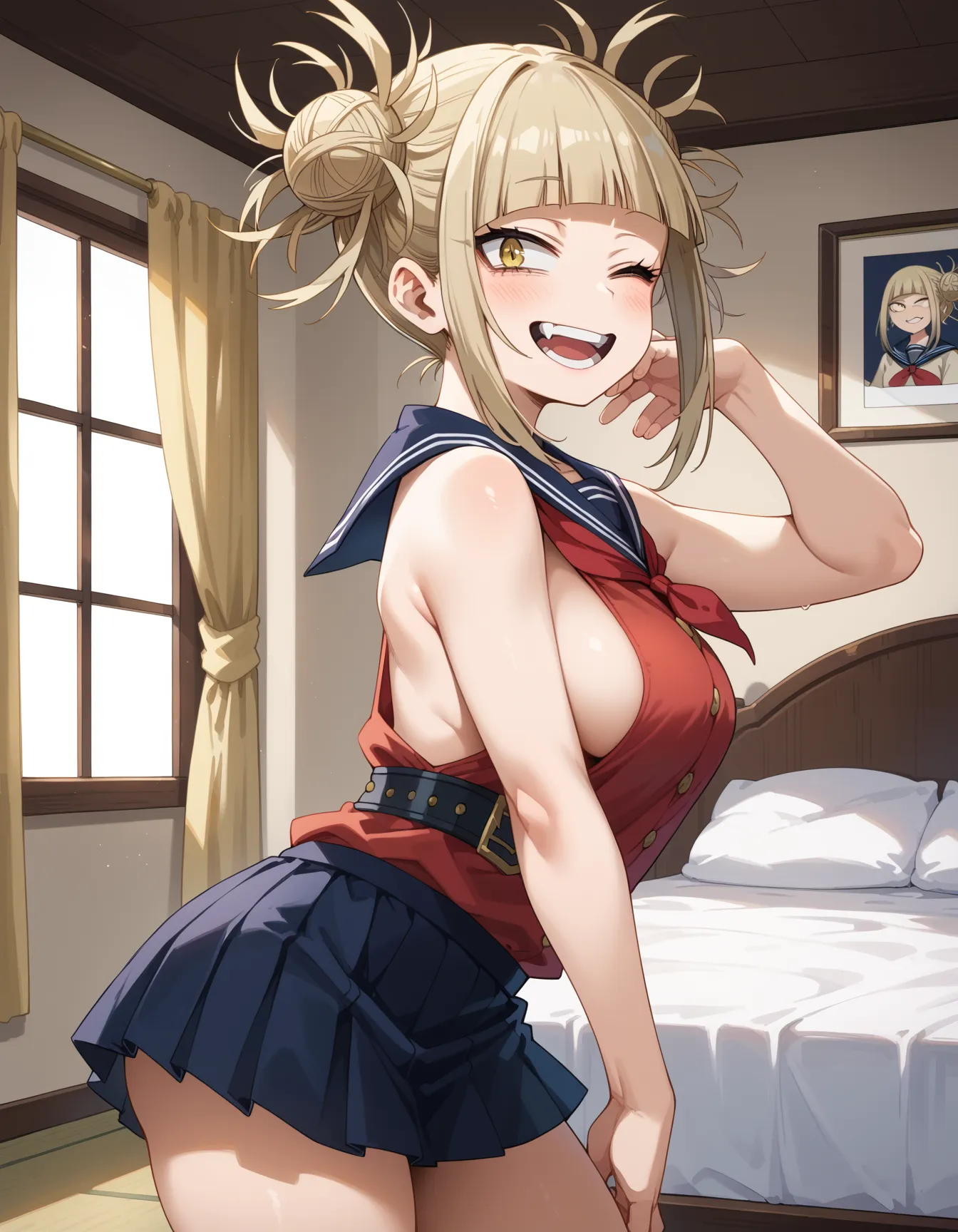 ヒロアカに登場する病みカワ系美少女なトガちゃんのエロいAI画像420枚！(10ページ目)の1枚目の画像です。