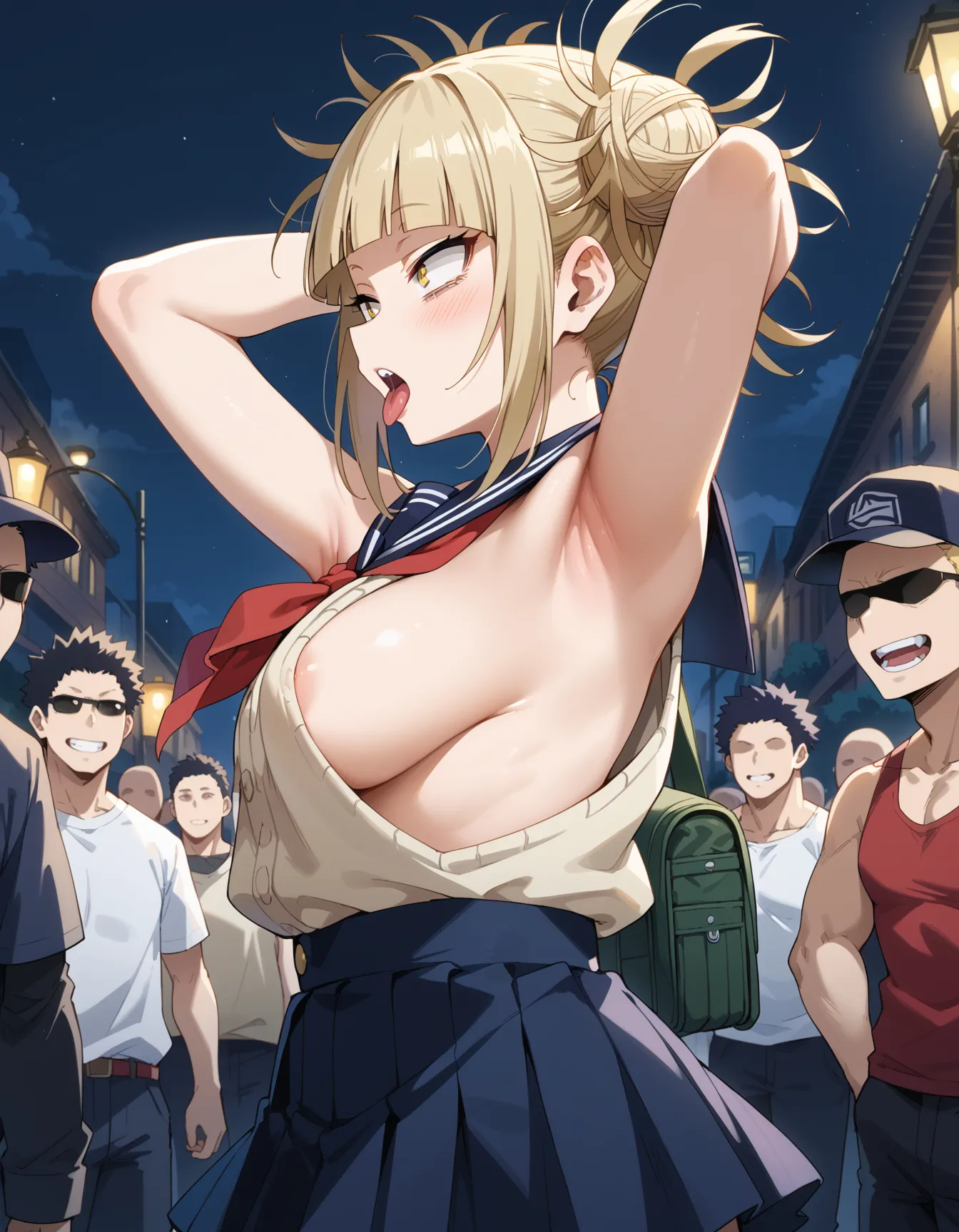 ヒロアカに登場する病みカワ系美少女なトガちゃんのエロいAI画像420枚！(10ページ目)の17枚目の画像です。