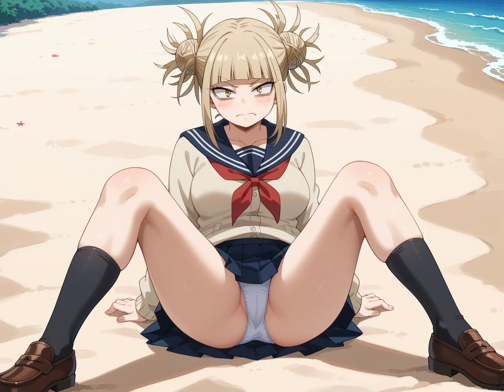 ヒロアカに登場する病みカワ系美少女なトガちゃんのエロいAI画像420枚！の36枚目の画像です。