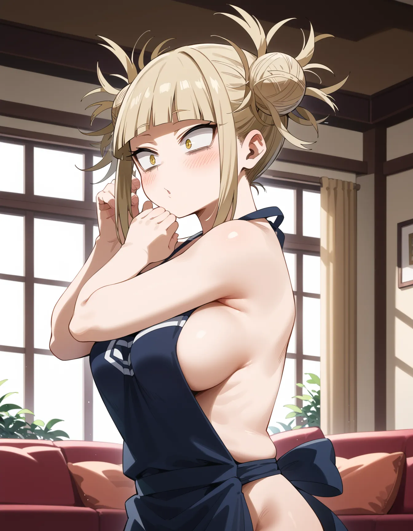 【渡我被身子エロ画像】ヒロアカに登場する病みカワ系美少女なトガちゃんのエロいAI画像420枚！(2ページ目)_次ページのエロ画像
