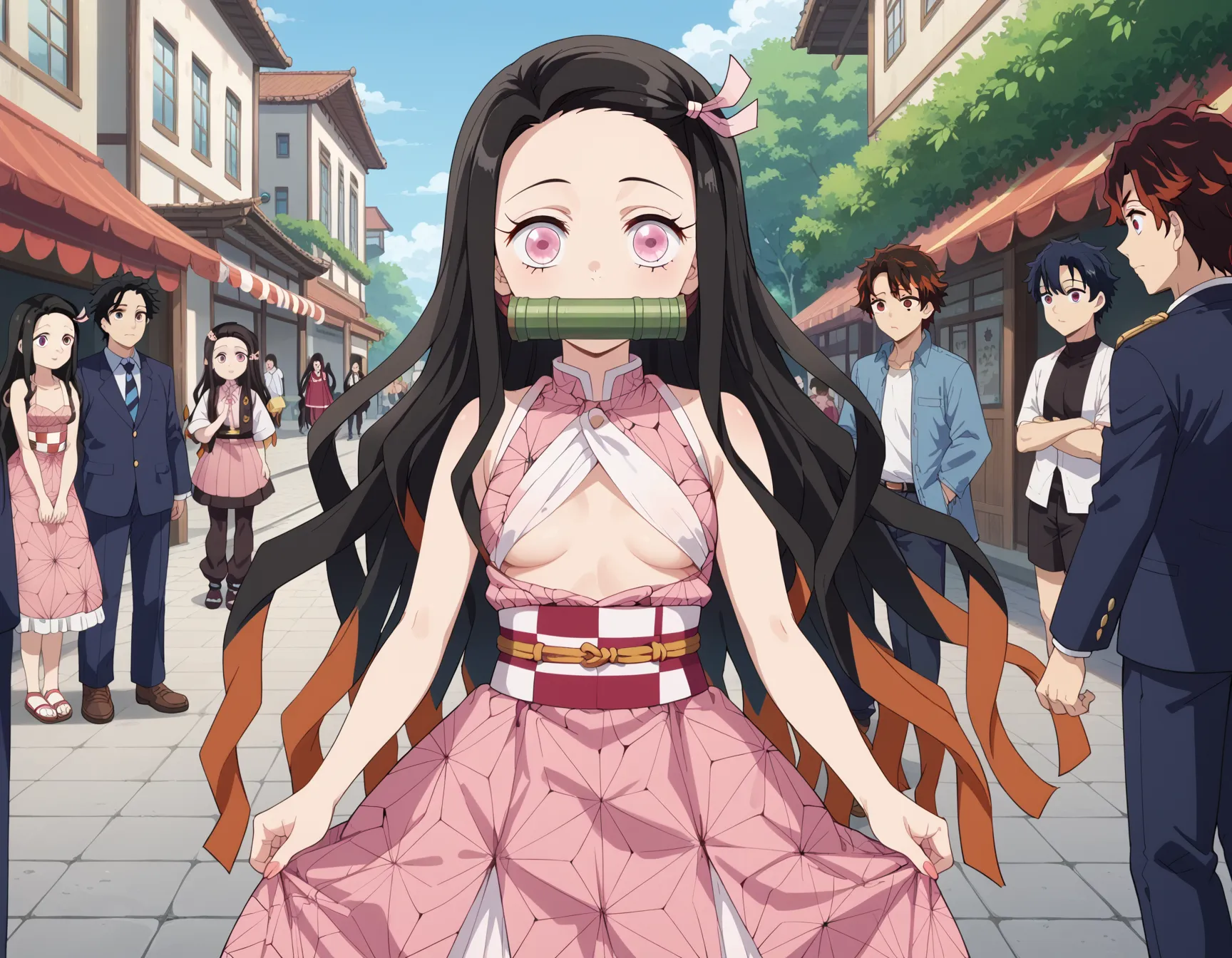 鬼滅の刃に登場する主人公の妹ねずこちゃんのエロいAI画像462枚！(6ページ目)の36枚目の画像です。
