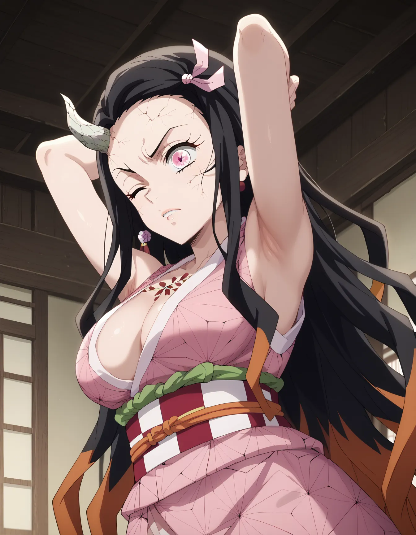 鬼滅の刃に登場する主人公の妹ねずこちゃんのエロいAI画像462枚！(8ページ目)の31枚目の画像です。