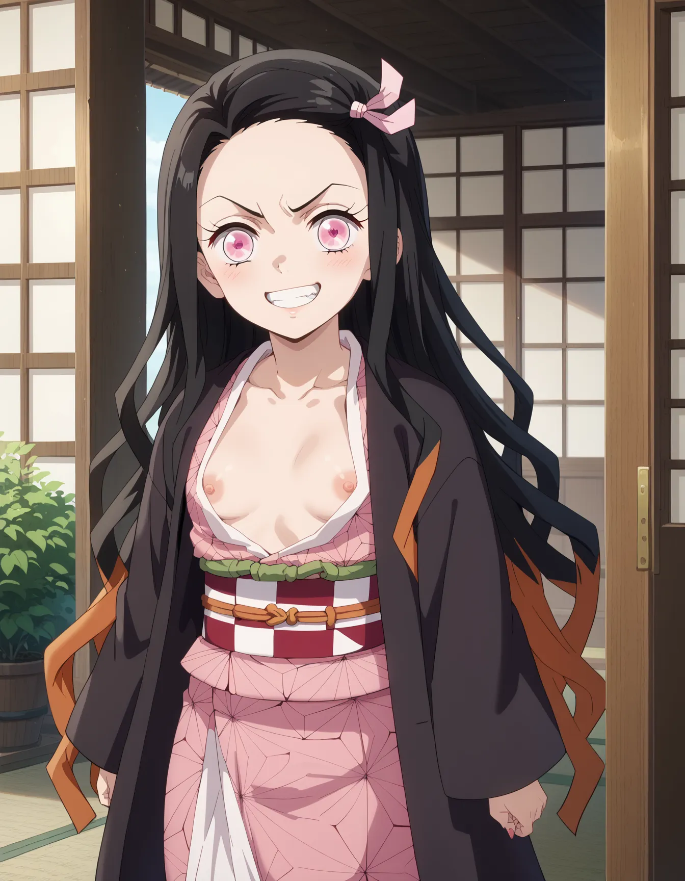 鬼滅の刃に登場する主人公の妹ねずこちゃんのエロいAI画像462枚！(8ページ目)の32枚目の画像です。