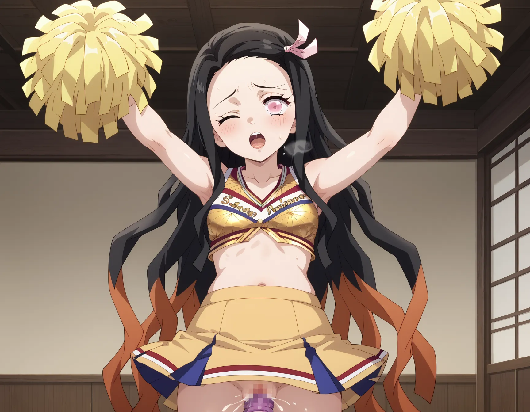 鬼滅の刃に登場する主人公の妹ねずこちゃんのエロいAI画像462枚！(9ページ目)の13枚目の画像です。