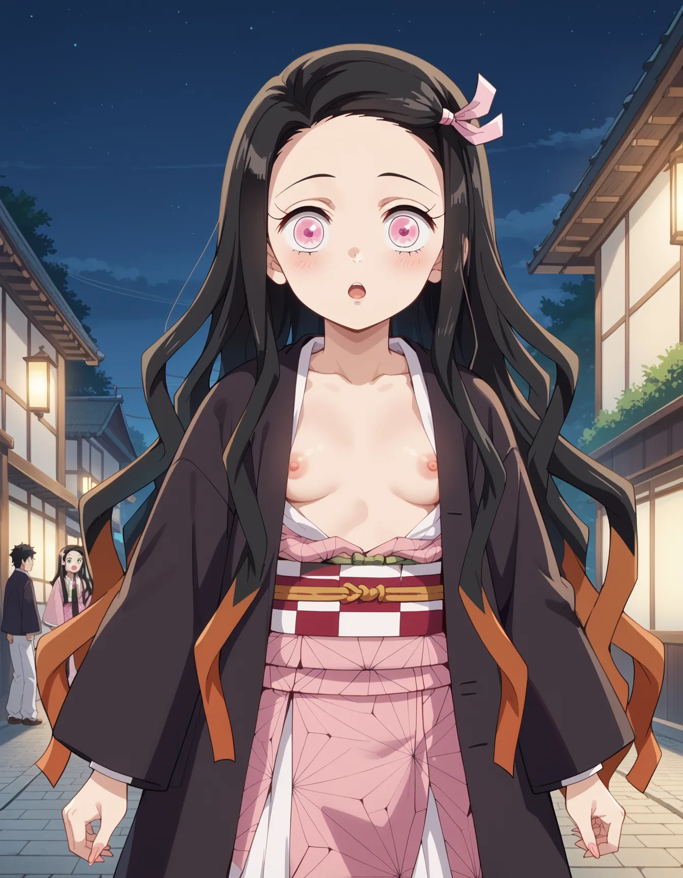 鬼滅の刃に登場する主人公の妹ねずこちゃんのエロいAI画像462枚！(10ページ目)の5枚目の画像です。