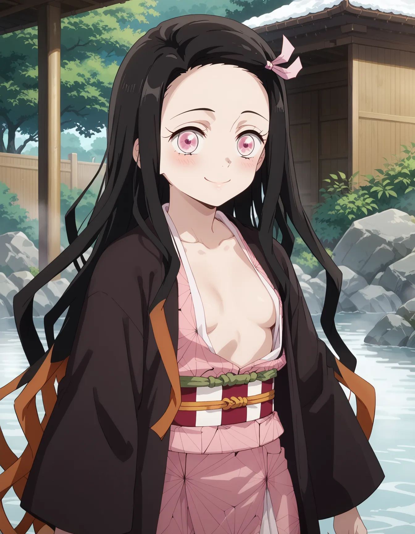 鬼滅の刃に登場する主人公の妹ねずこちゃんのエロいAI画像462枚！(10ページ目)の25枚目の画像です。