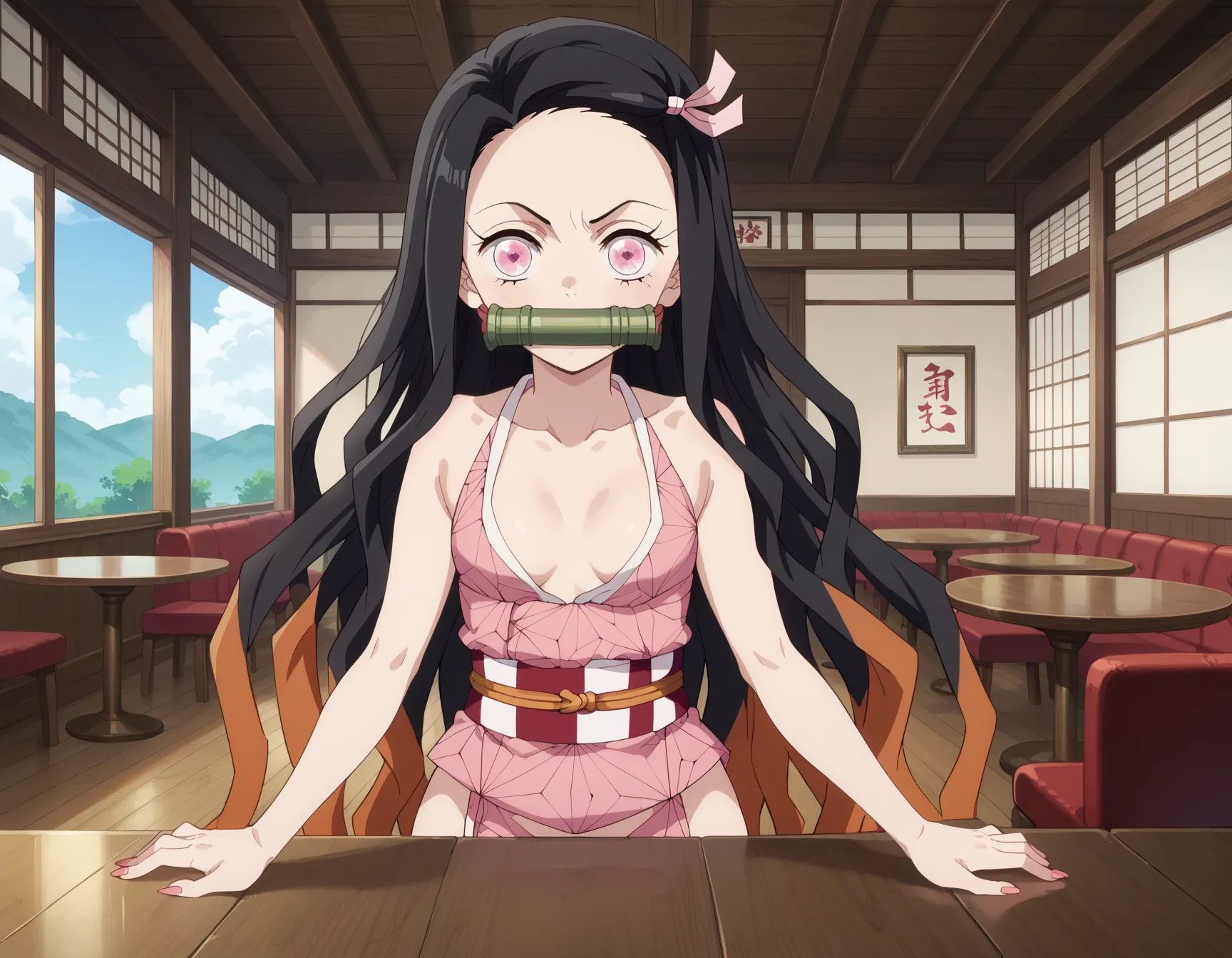 鬼滅の刃に登場する主人公の妹ねずこちゃんのエロいAI画像462枚！(12ページ目)の3枚目の画像です。