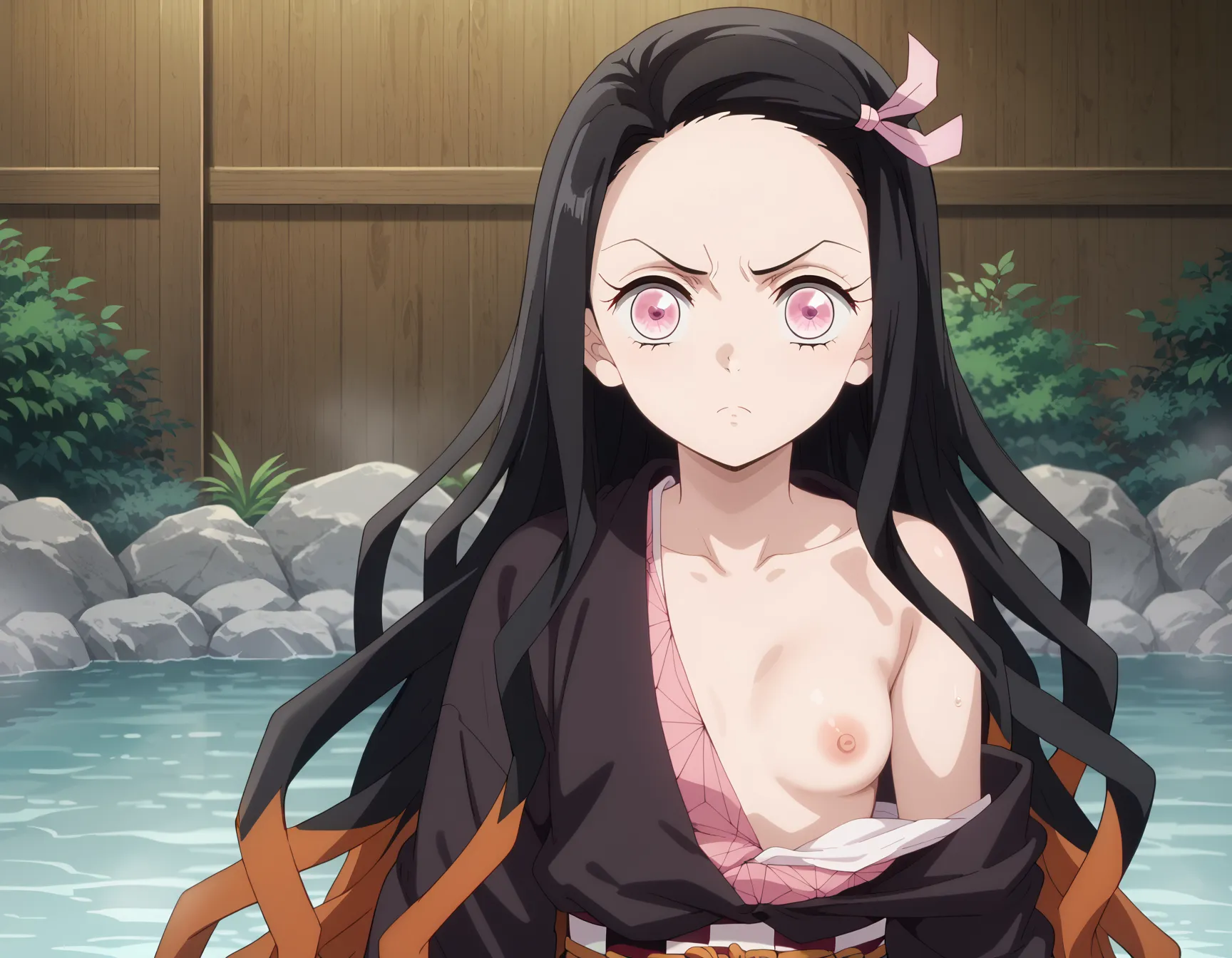 鬼滅の刃に登場する主人公の妹ねずこちゃんのエロいAI画像462枚！(12ページ目)の11枚目の画像です。