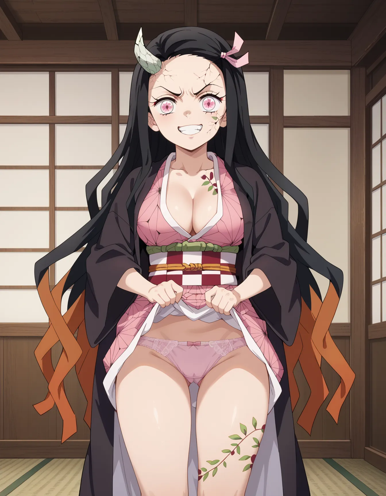 鬼滅の刃に登場する主人公の妹ねずこちゃんのエロいAI画像462枚！(3ページ目)の17枚目の画像です。