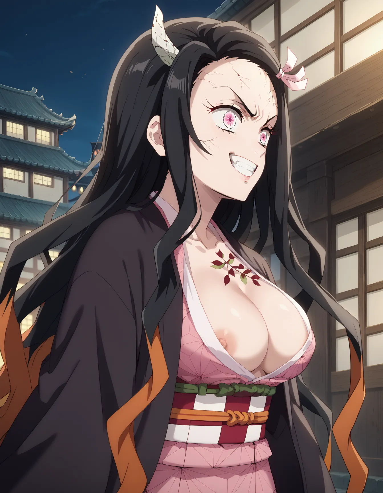 鬼滅の刃に登場する主人公の妹ねずこちゃんのエロいAI画像462枚！(4ページ目)の4枚目の画像です。