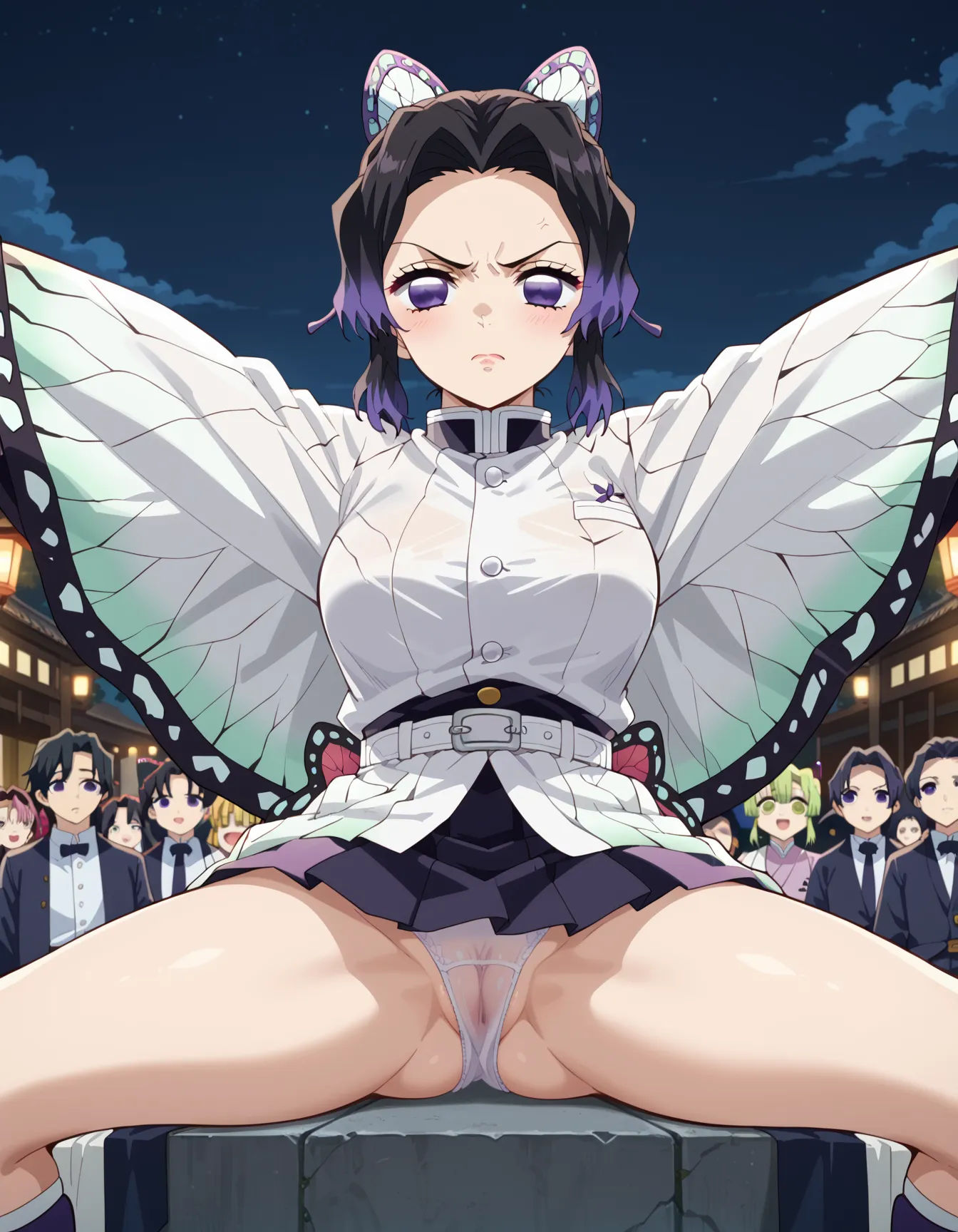 鬼滅の刃に登場する「このおっぱいで37kgは無理でしょ」しのぶちゃんのエロいAI画像440枚！(7ページ目)の37枚目の画像です。