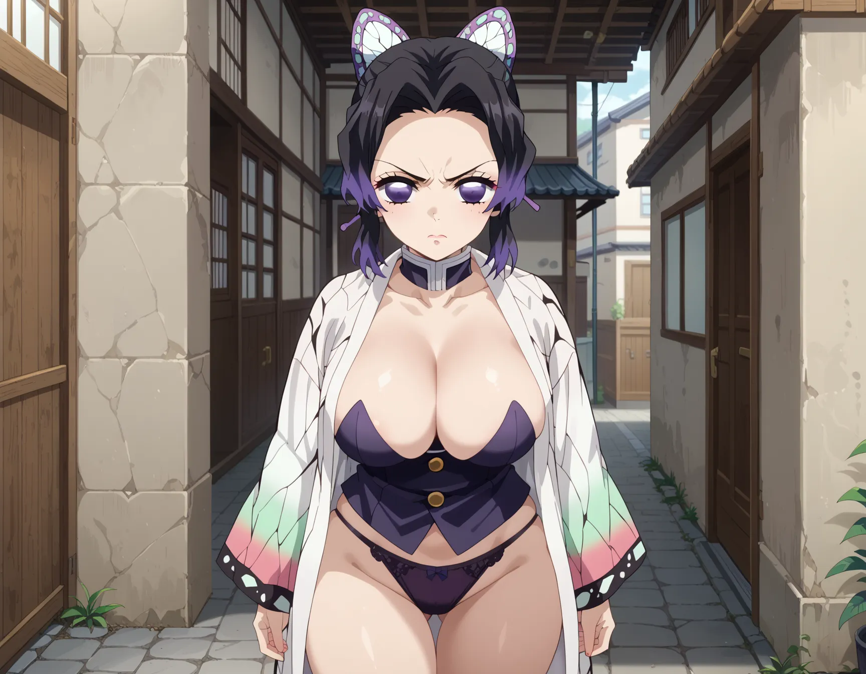 鬼滅の刃に登場する「このおっぱいで37kgは無理でしょ」しのぶちゃんのエロいAI画像440枚！(8ページ目)の30枚目の画像です。