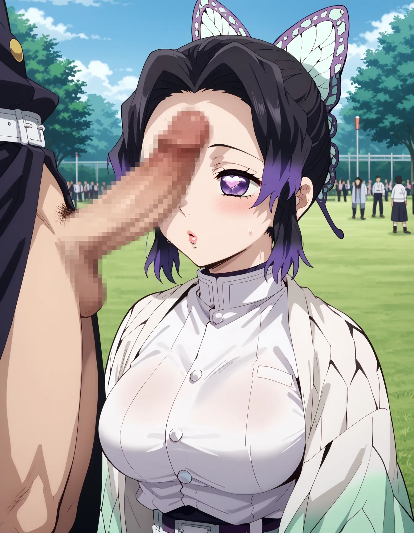 鬼滅の刃に登場する「このおっぱいで37kgは無理でしょ」しのぶちゃんのエロいAI画像440枚！(9ページ目)の11枚目の画像です。
