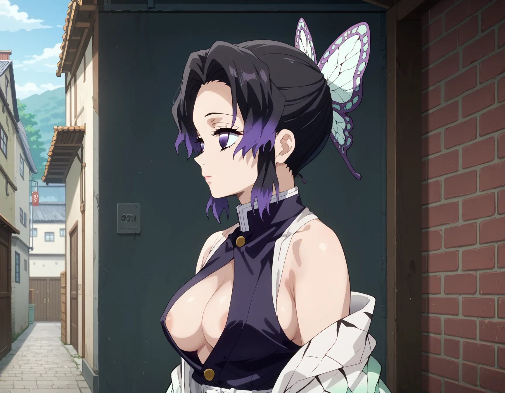 鬼滅の刃に登場する「このおっぱいで37kgは無理でしょ」しのぶちゃんのエロいAI画像440枚！(10ページ目)の22枚目の画像です。