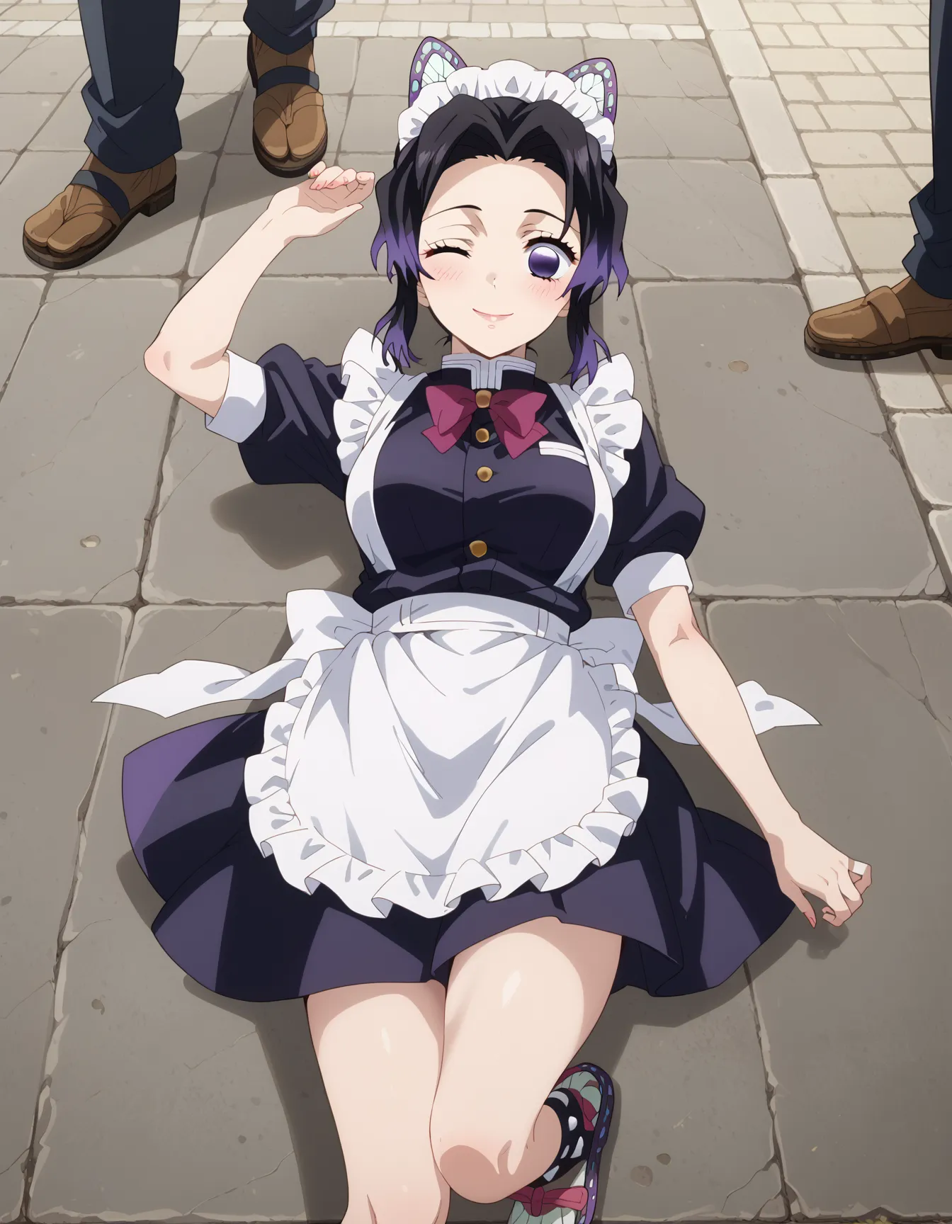 鬼滅の刃に登場する「このおっぱいで37kgは無理でしょ」しのぶちゃんのエロいAI画像440枚！(4ページ目)の40枚目の画像です。